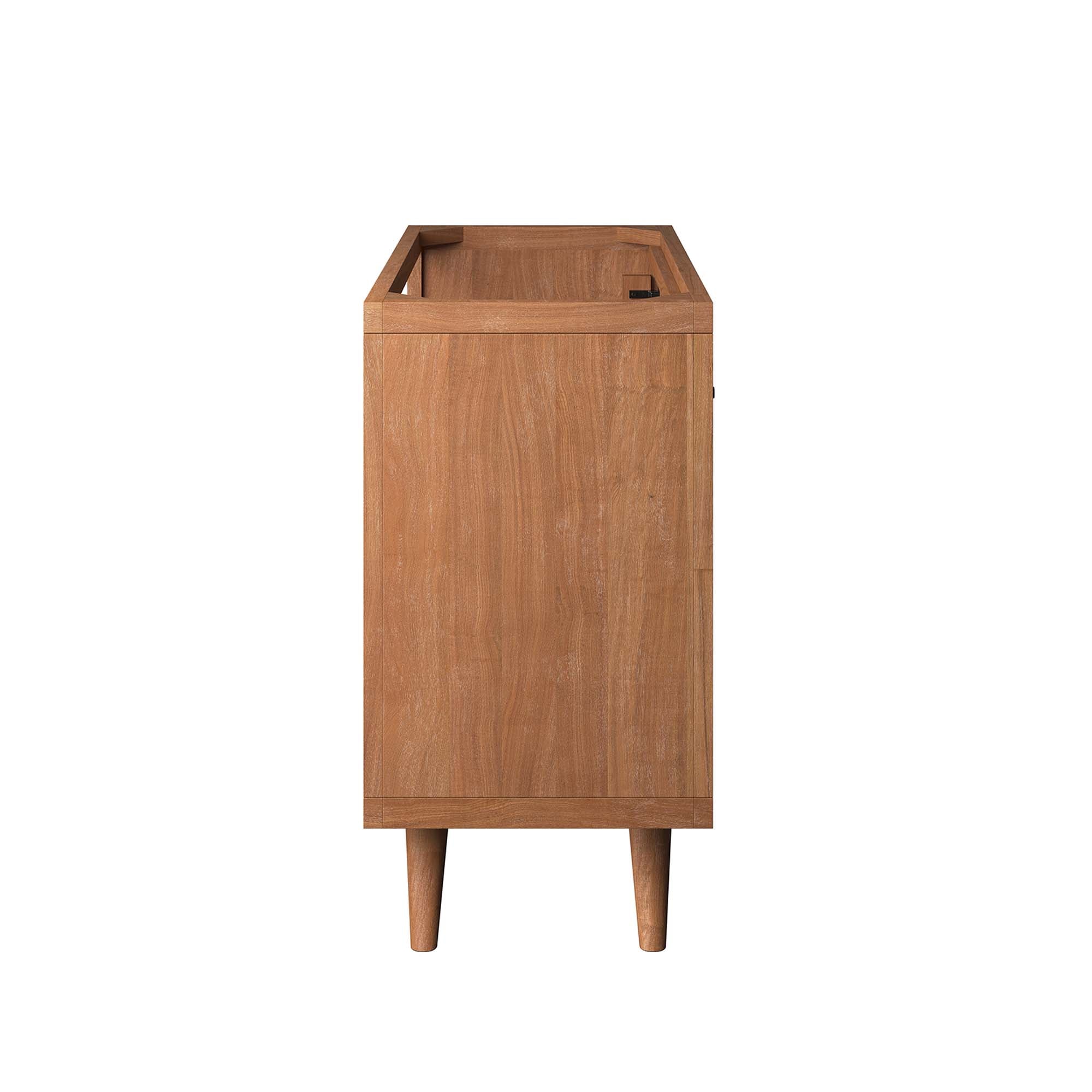 Birdie 36" Teak Wood Bathroom Vanity Cabinet (Sink Basin Not Included), Natural