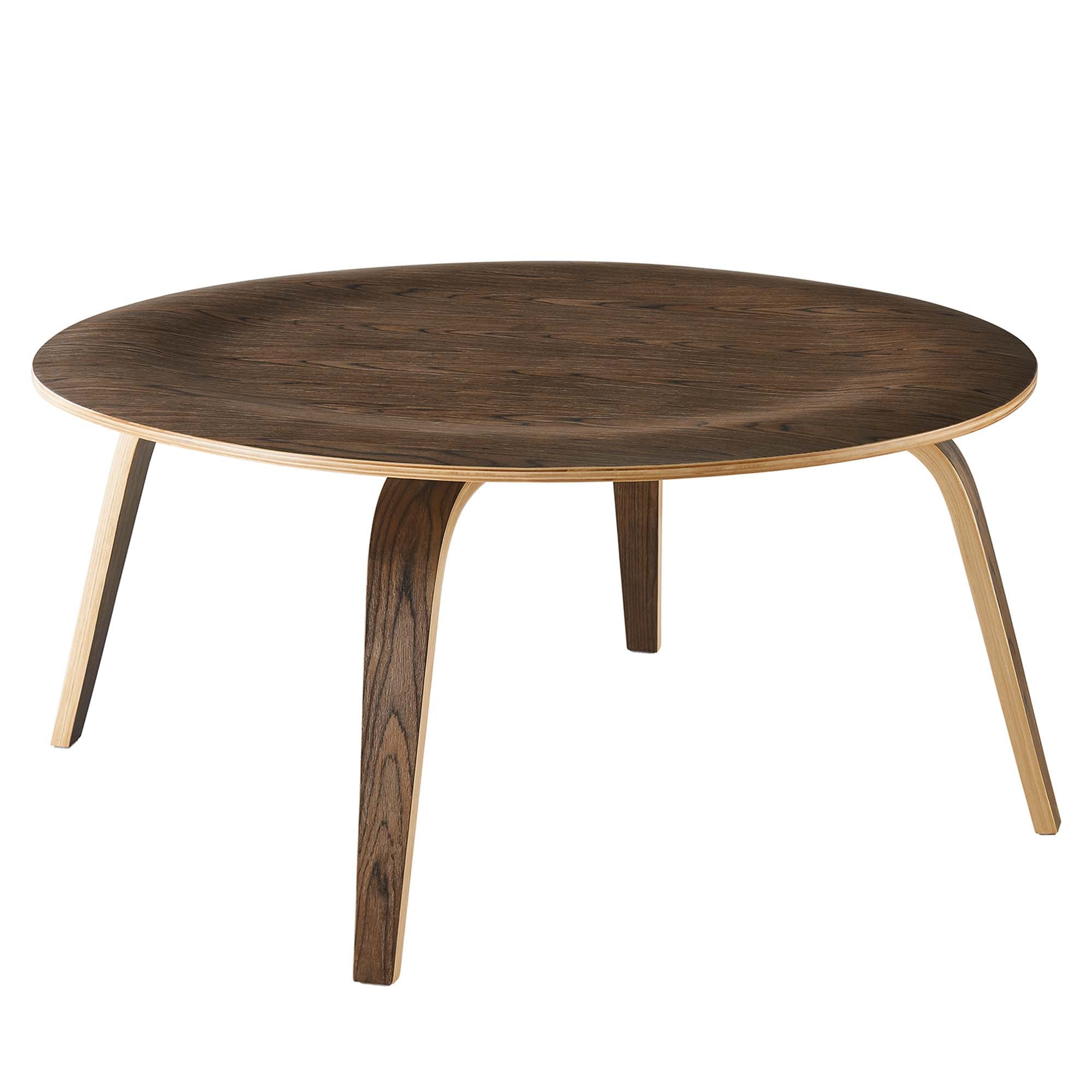 Fathom Wood Coffee Table, Walnut
