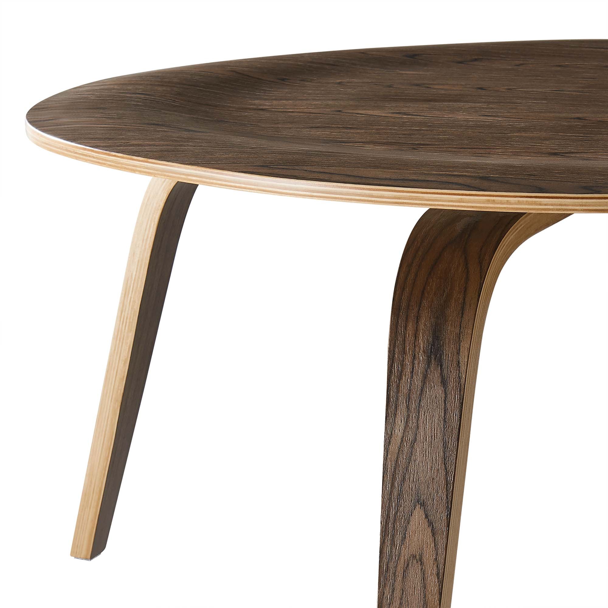 Fathom Wood Coffee Table, Walnut