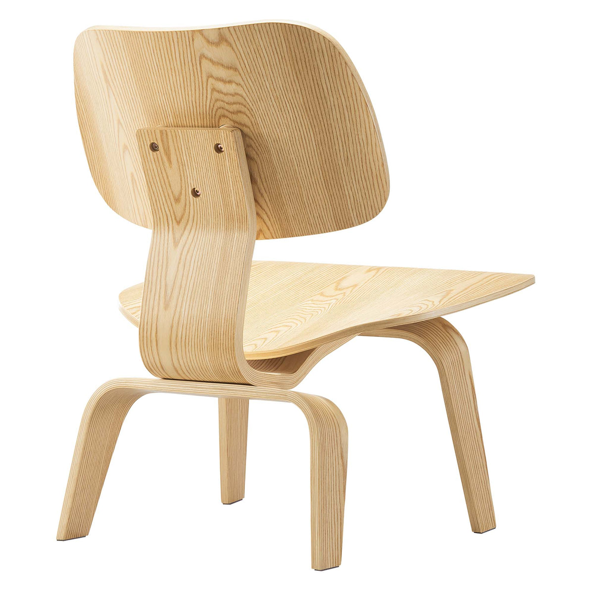 Fathom Wood Lounge Chair, Natural