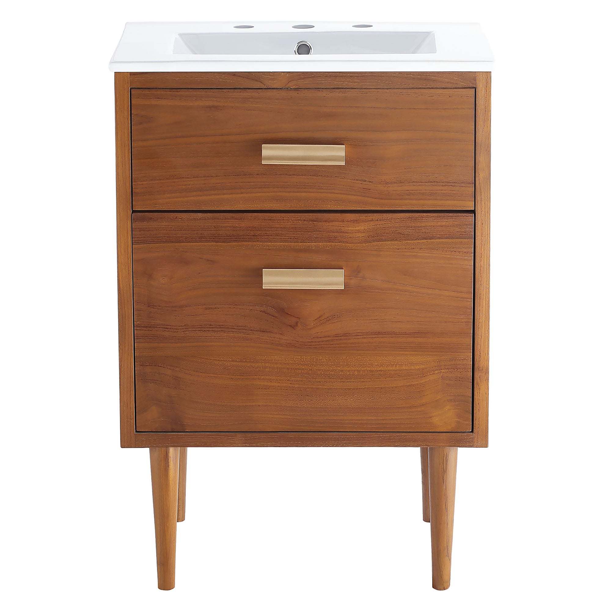 Cassia 24" Bathroom Vanity, Natural White