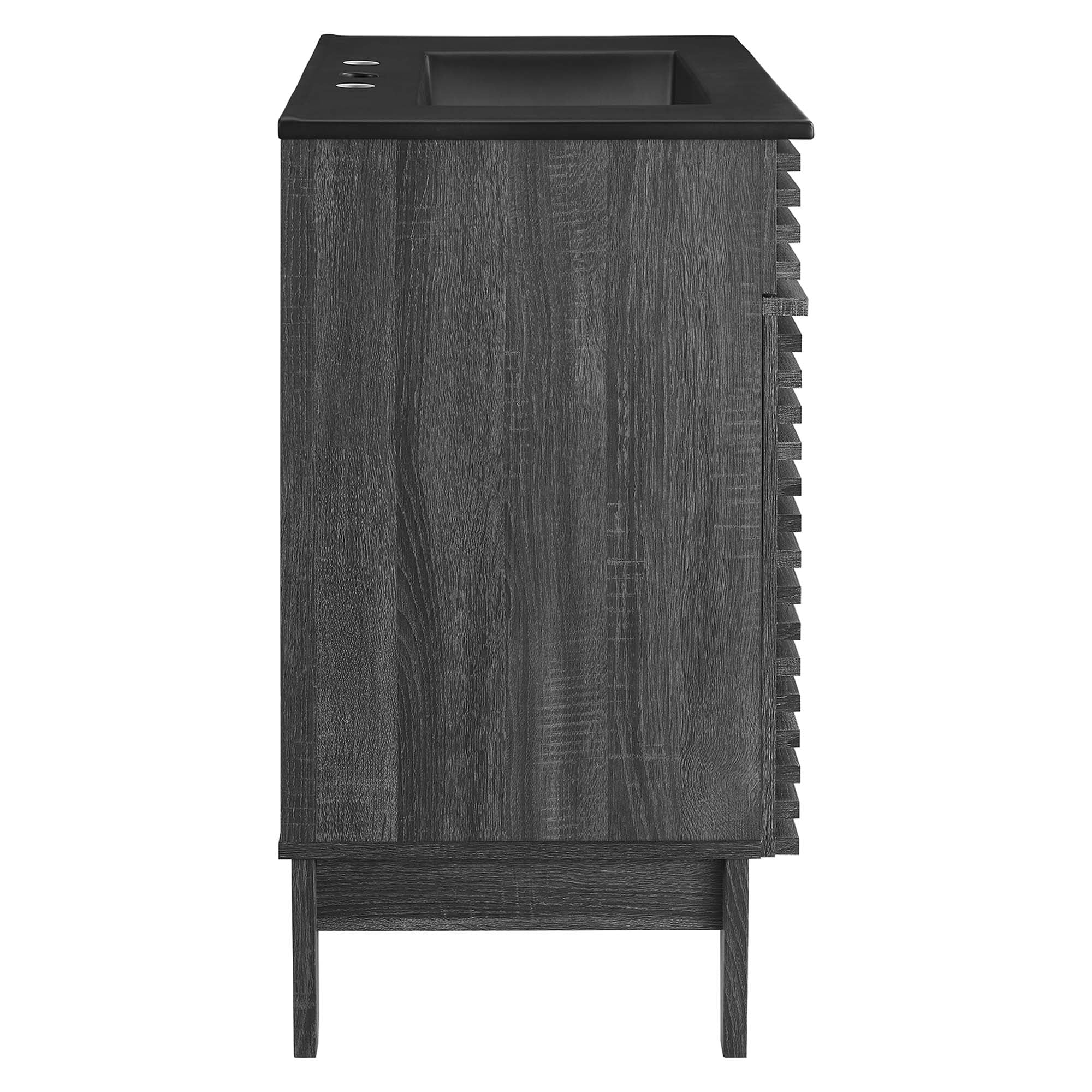 Render 30" Bathroom Vanity, Charcoal Black