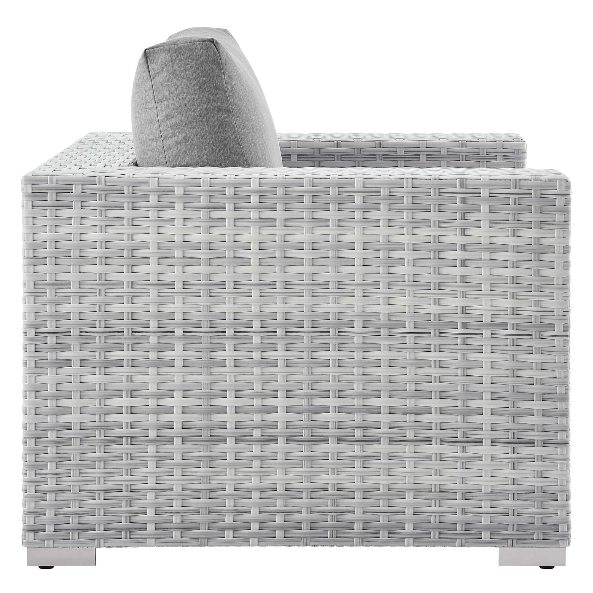 Convene 3-Piece Outdoor Patio Set, Light Gray Gray