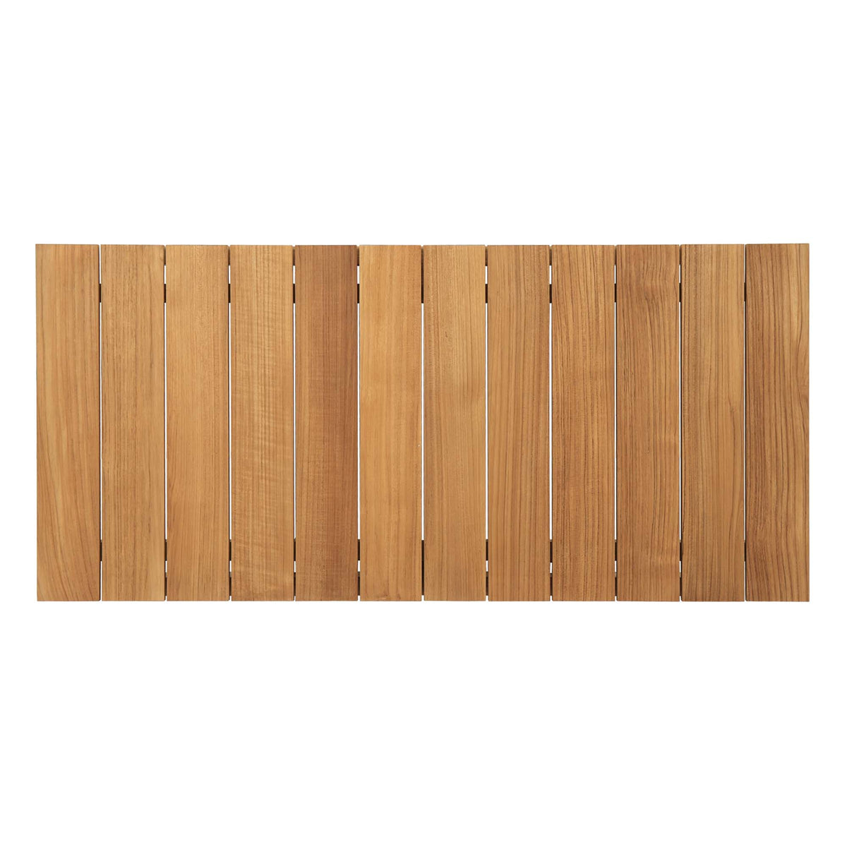 Bayport 6 Piece Outdoor Patio Teak Set, Natural White - Model EEI-5483