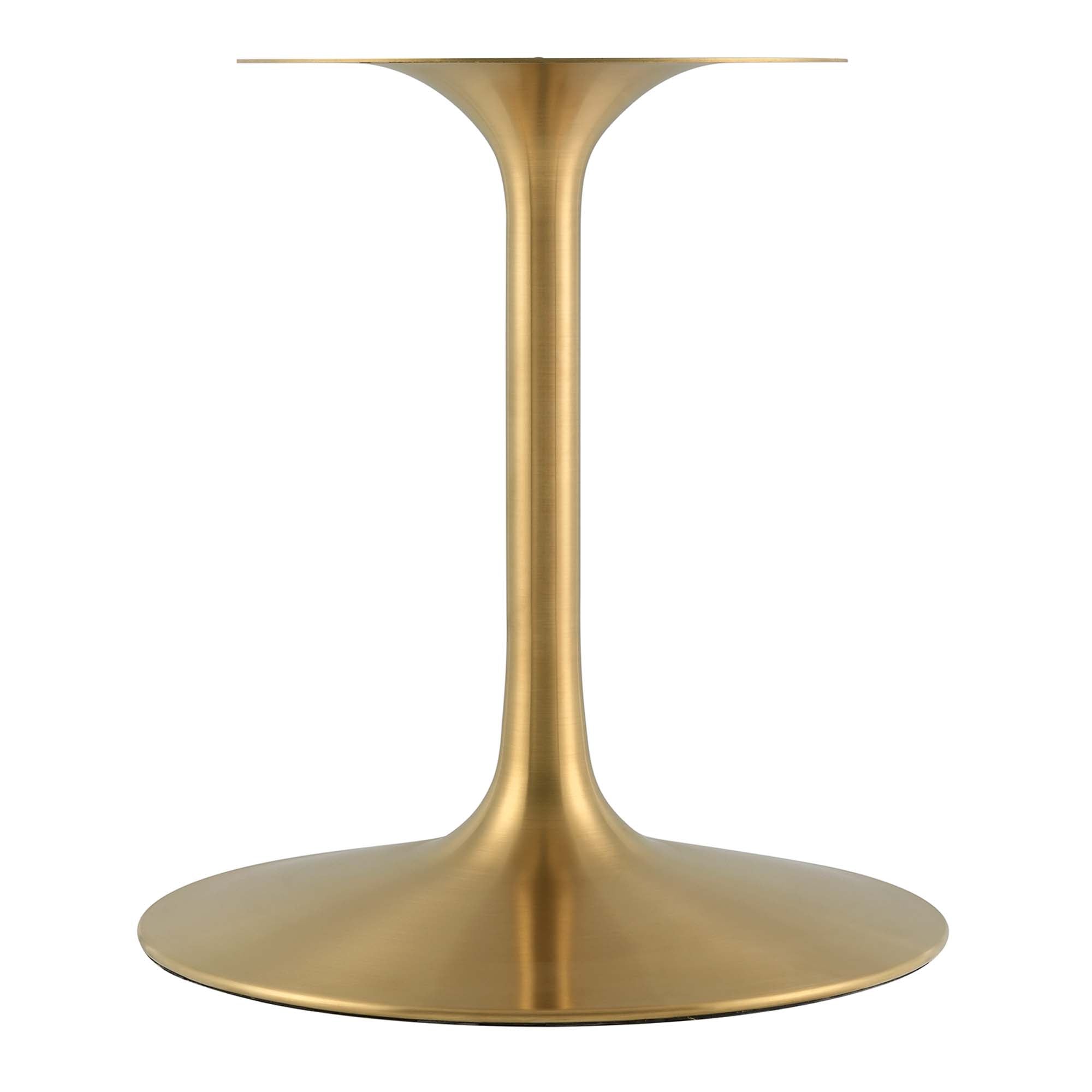 Lippa 78" Oval Wood Dining Table, Gold Cherry Walnut