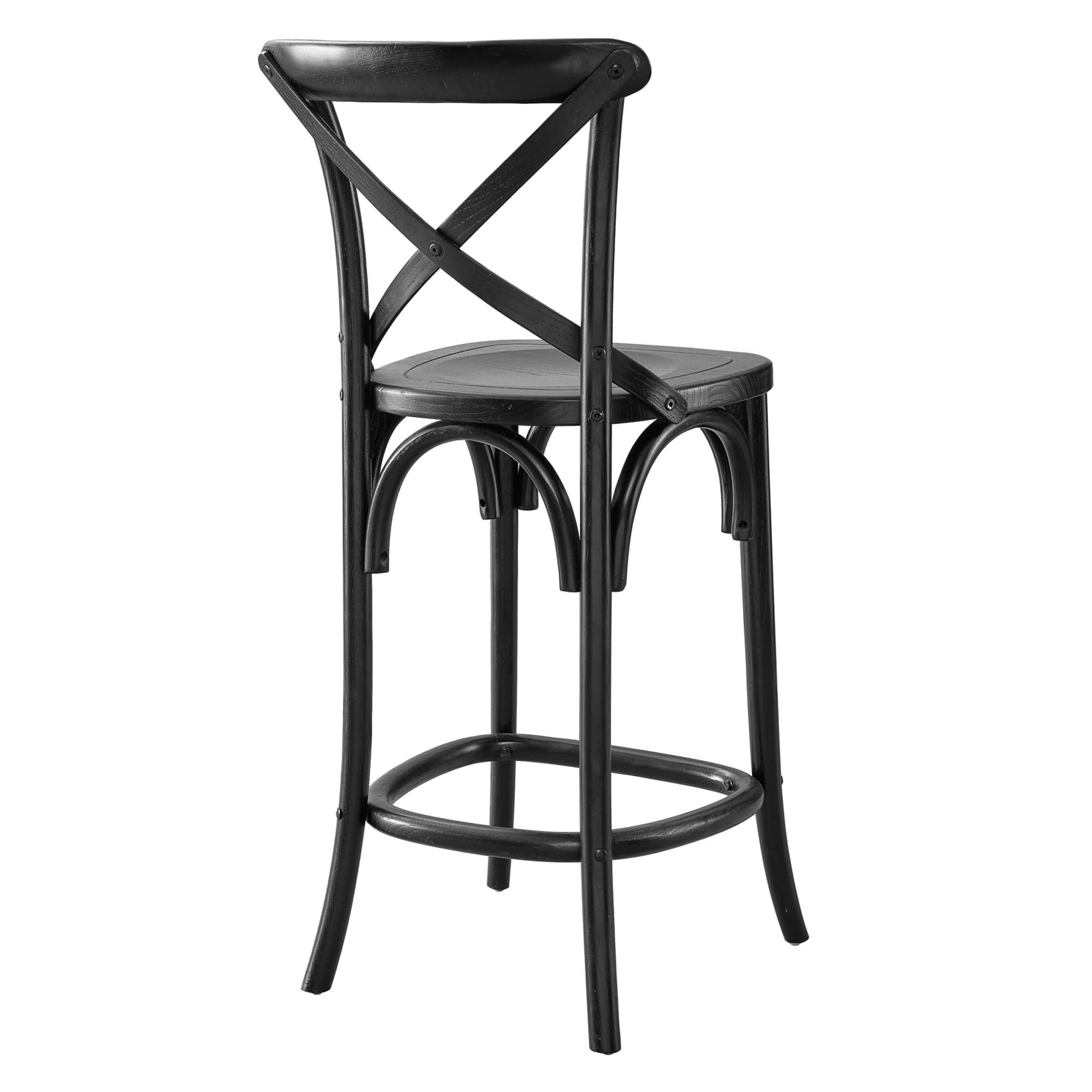 Gear Counter Stool, Black