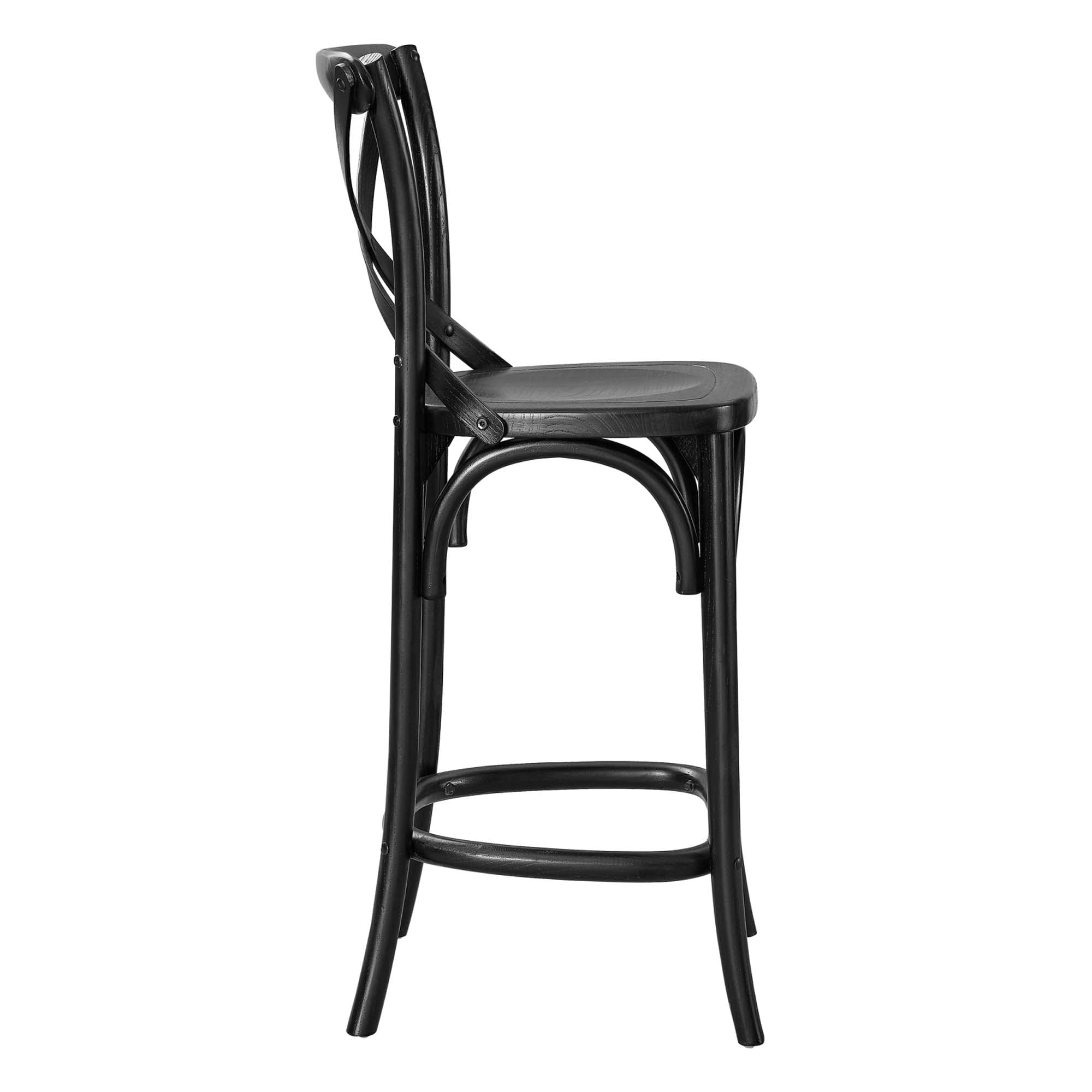 Gear Counter Stool, Black
