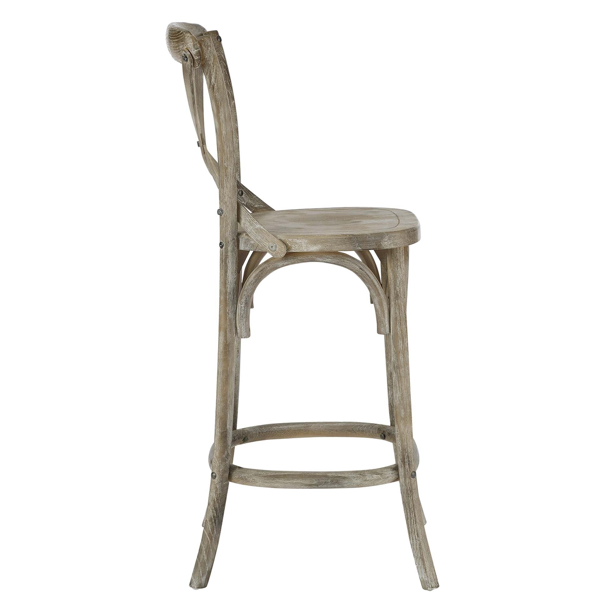 Gear Counter Stool, Gray