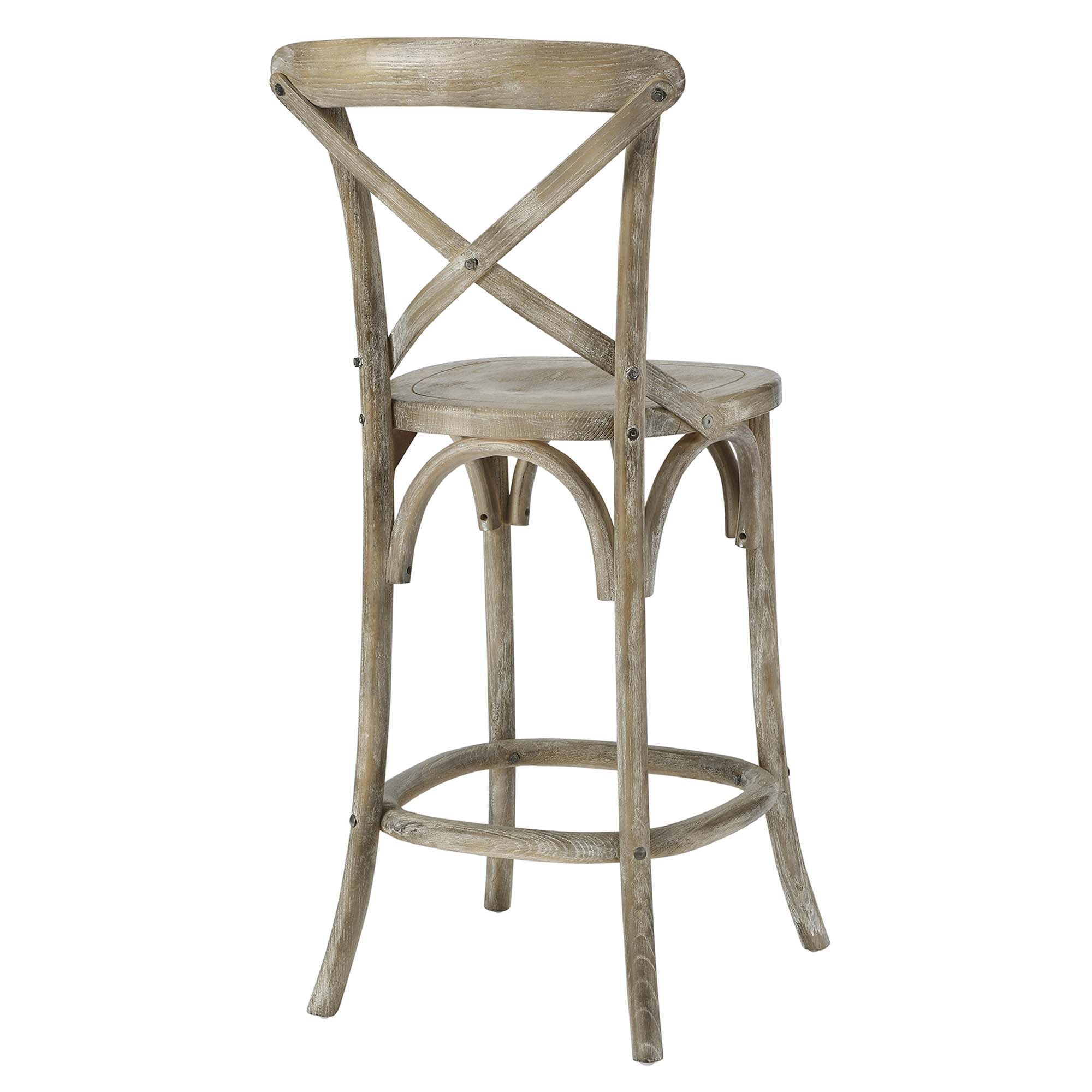 Gear Counter Stool, Gray