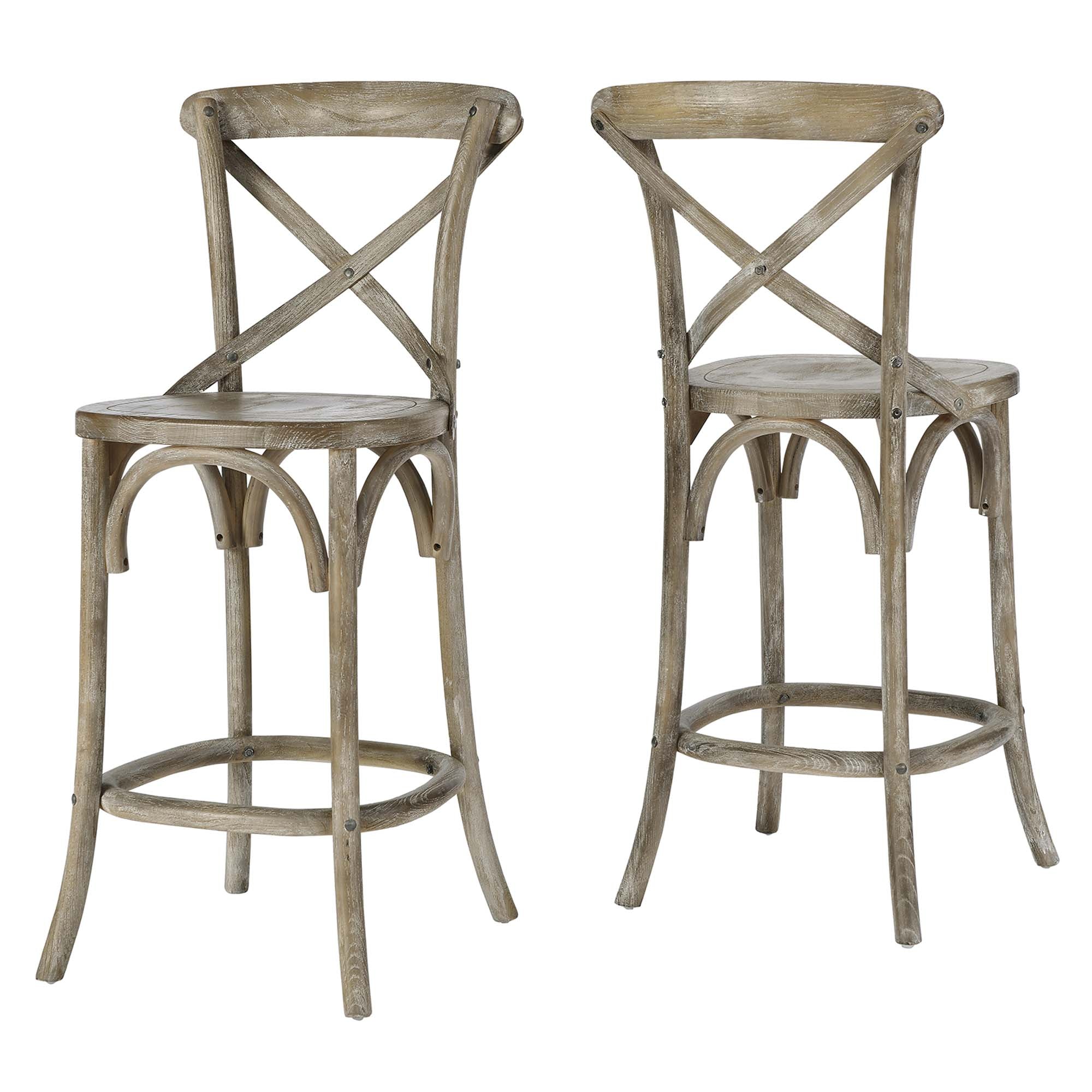 Gear Counter Stool, Gray