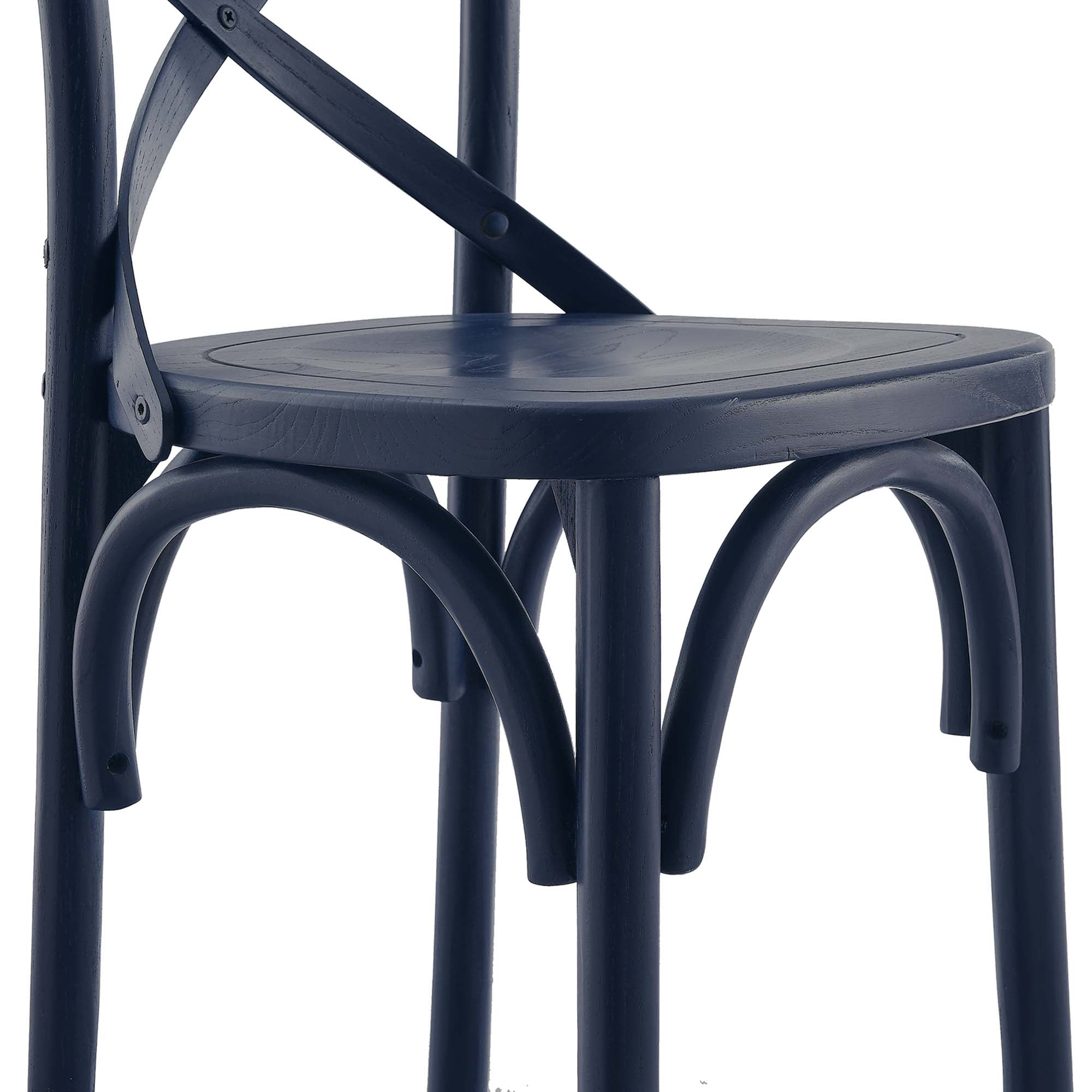 Gear Counter Stool, Midnight Blue