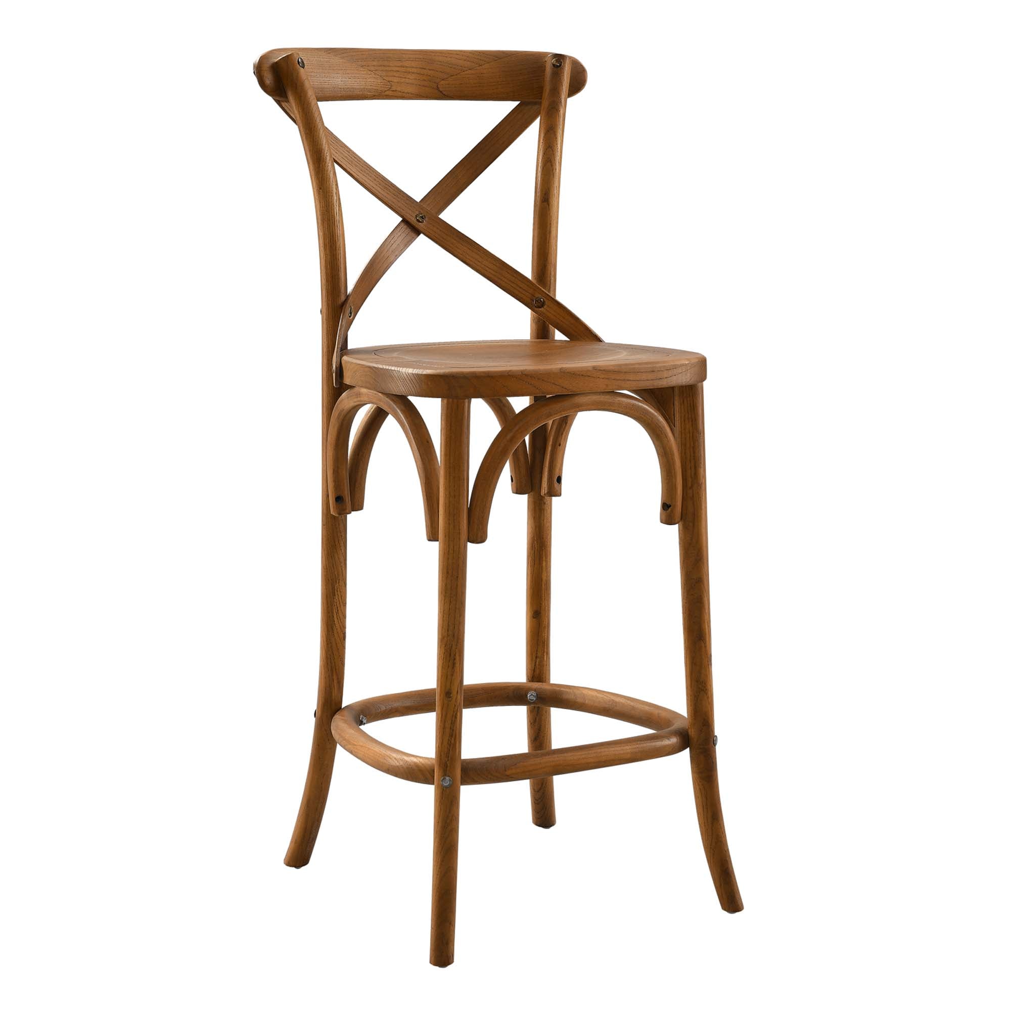 Gear Counter Stool, Walnut
