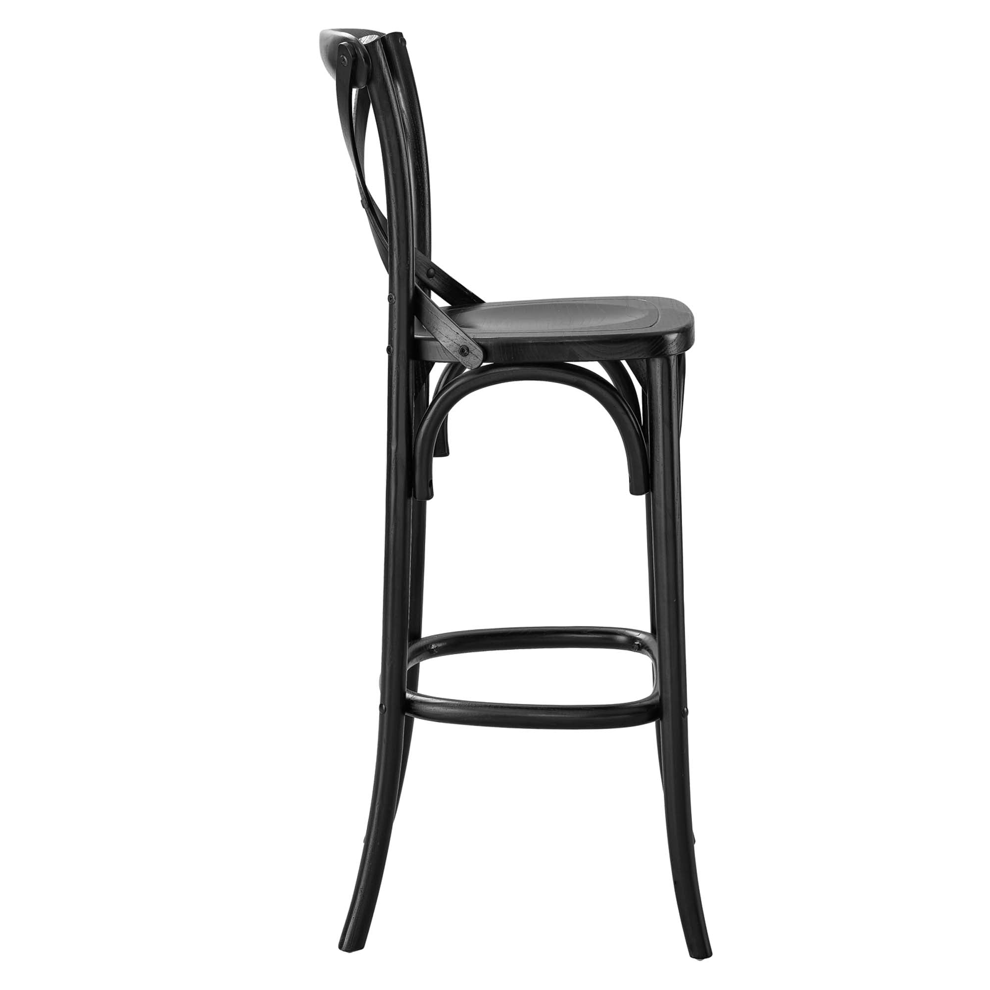 Gear Bar Stool, Black