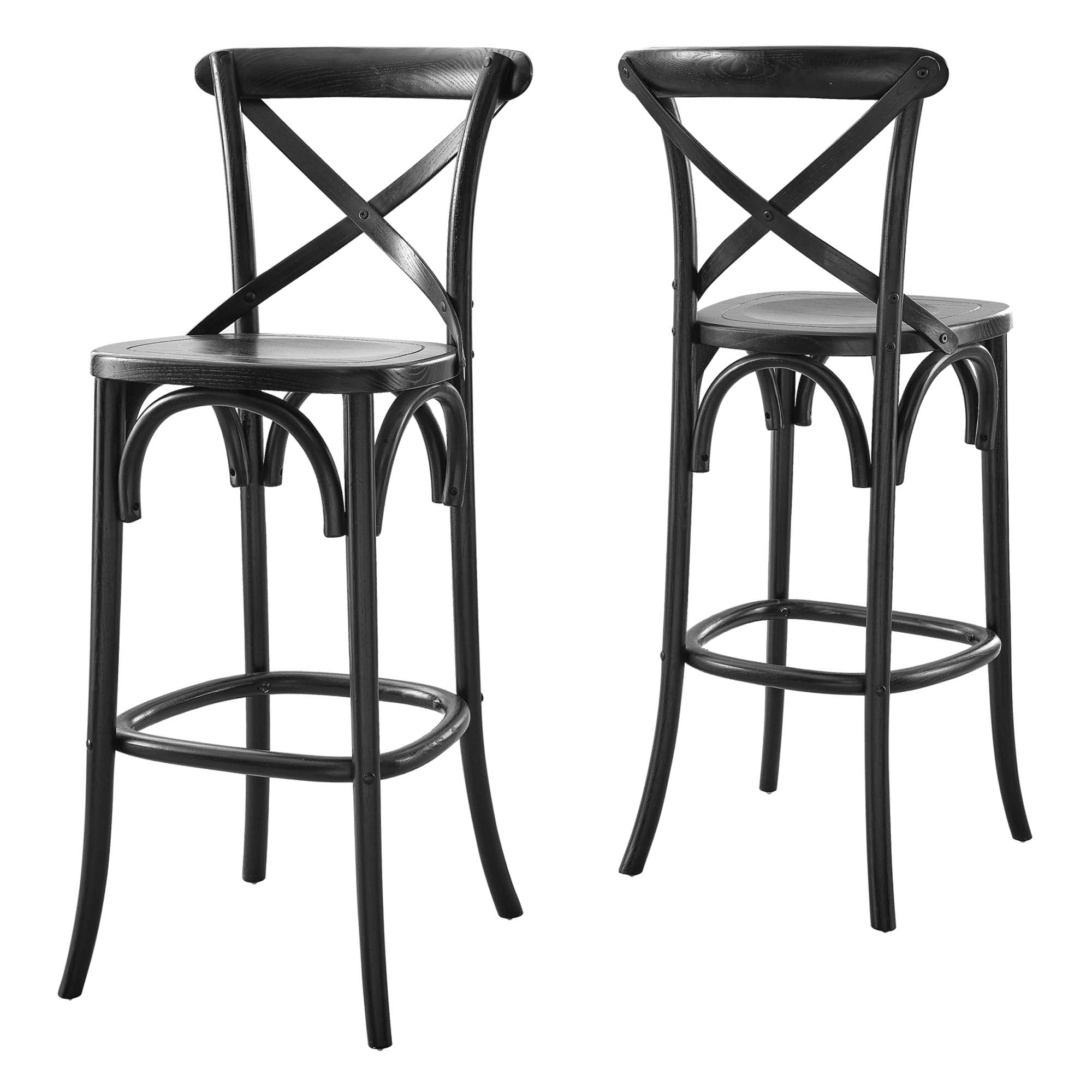 Gear Bar Stool, Black