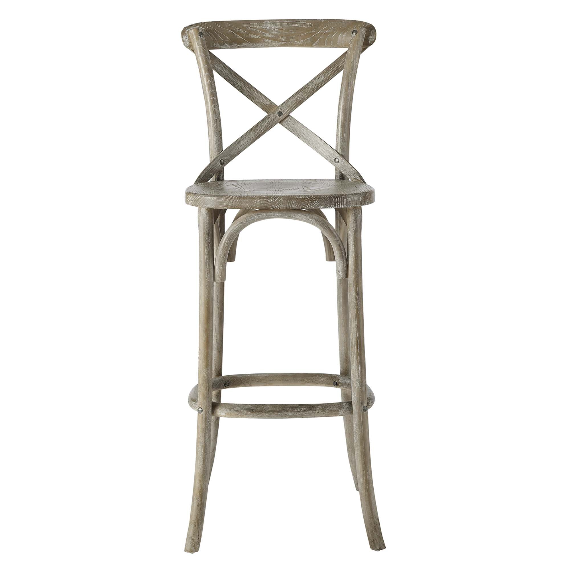 Gear Bar Stool, Gray