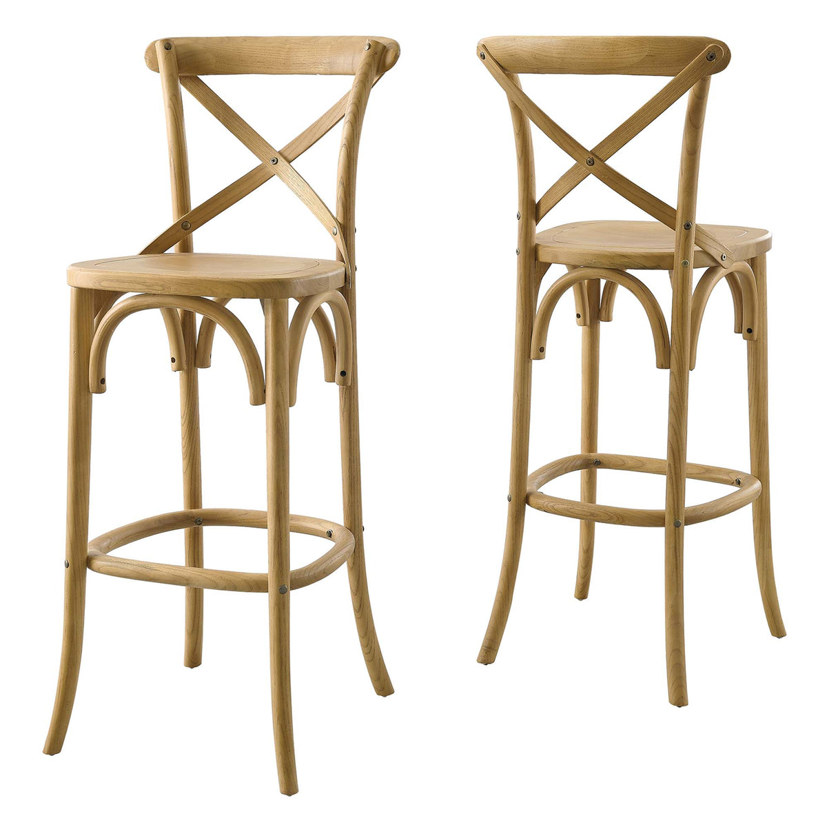 Gear Bar Stool, Natural