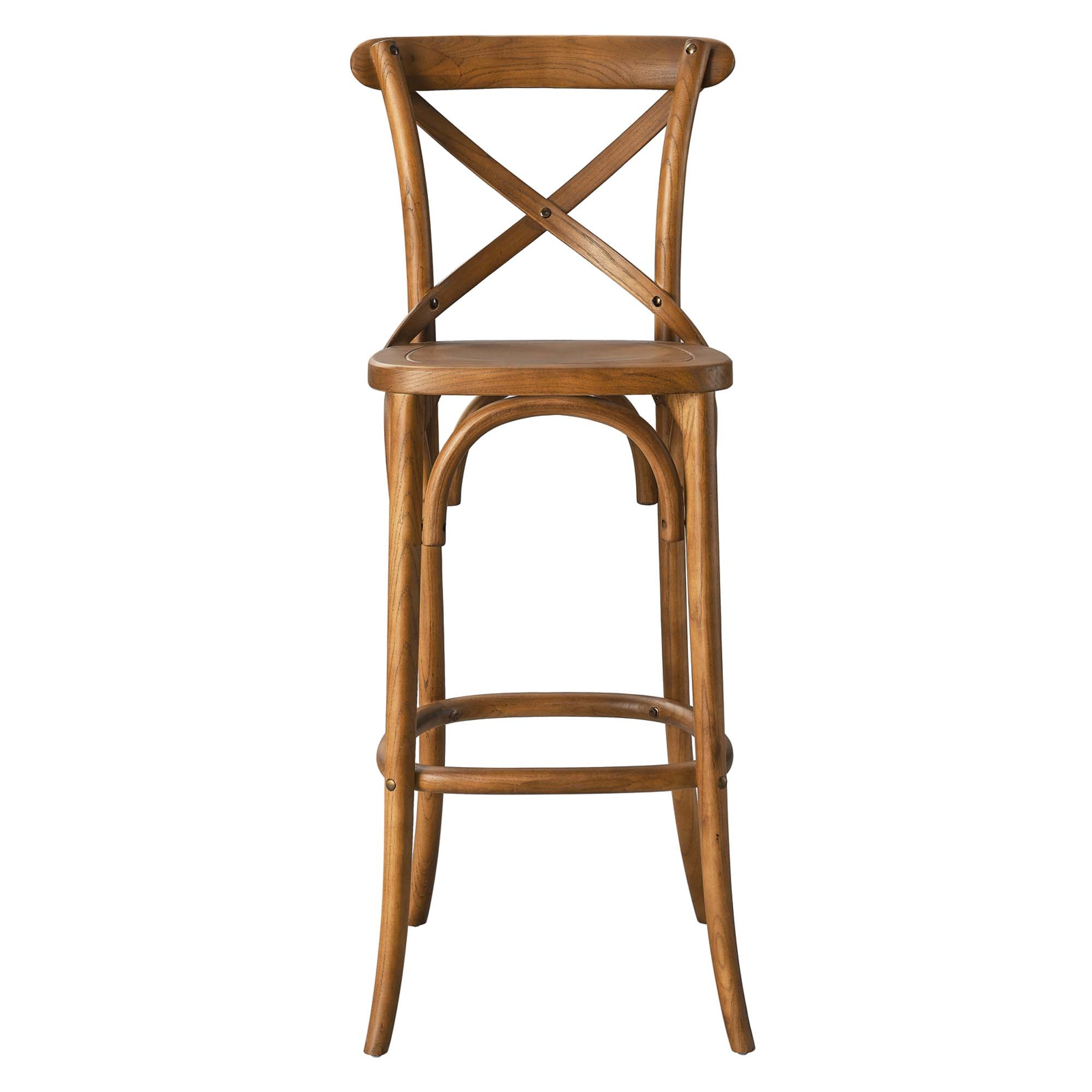 Gear Bar Stool, Walnut