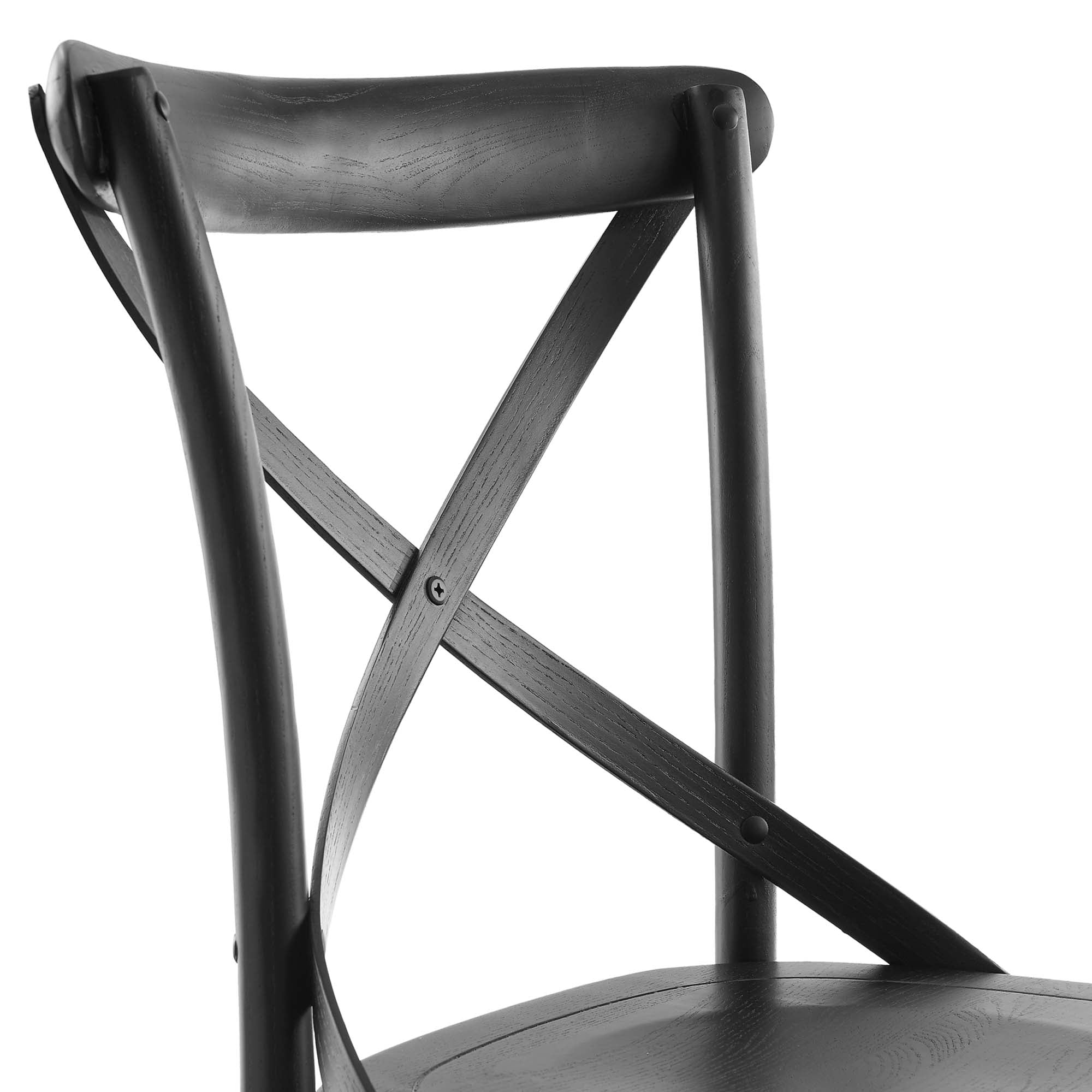 Gear Dining Side Chair, Black