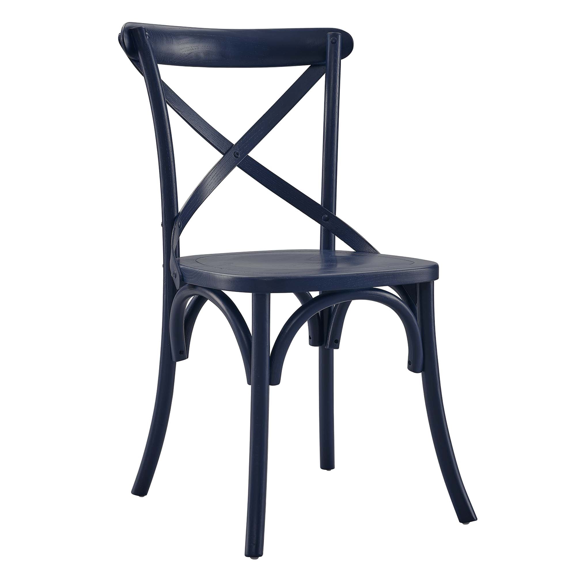 Gear Dining Side Chair, Midnight Blue