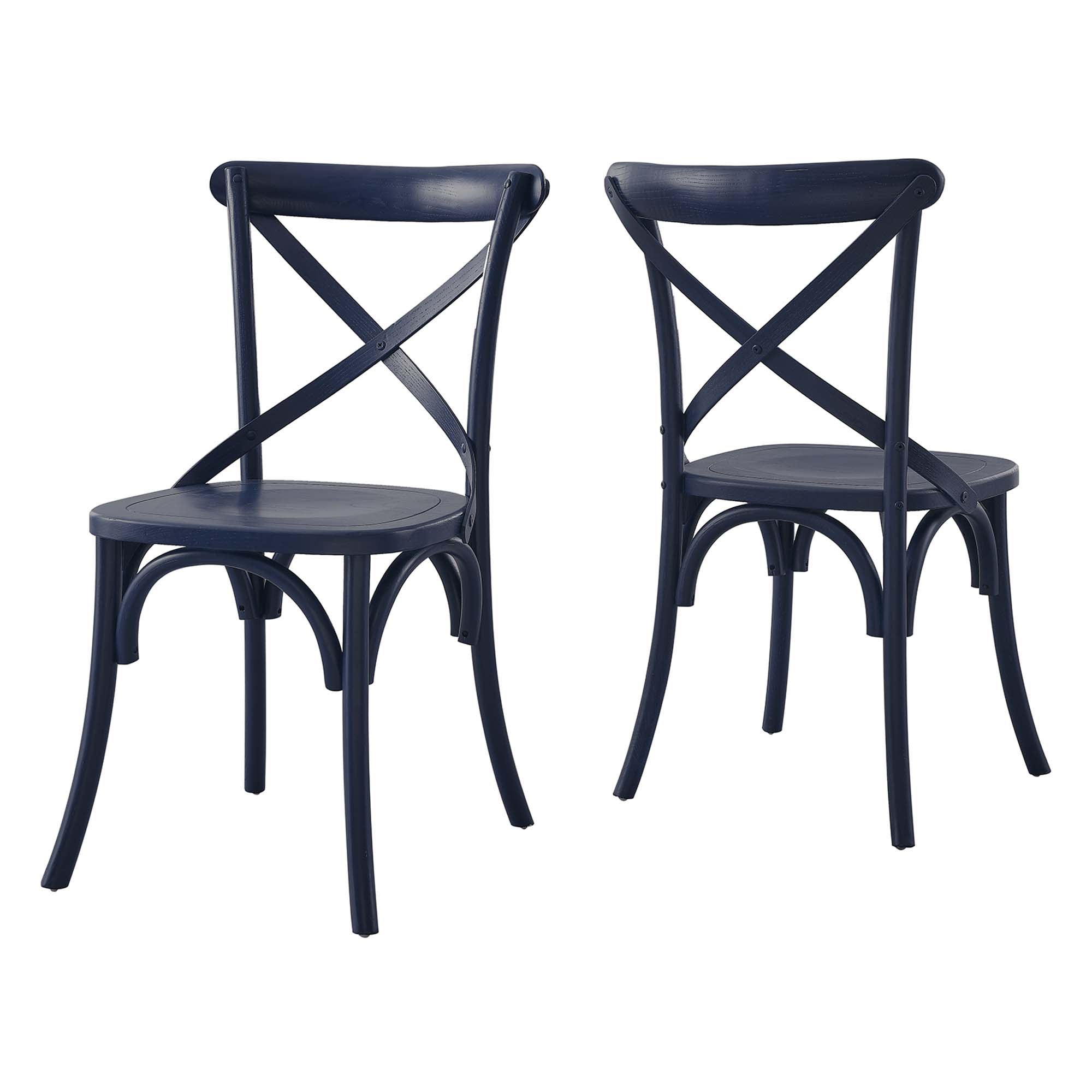 Gear Dining Side Chair, Midnight Blue