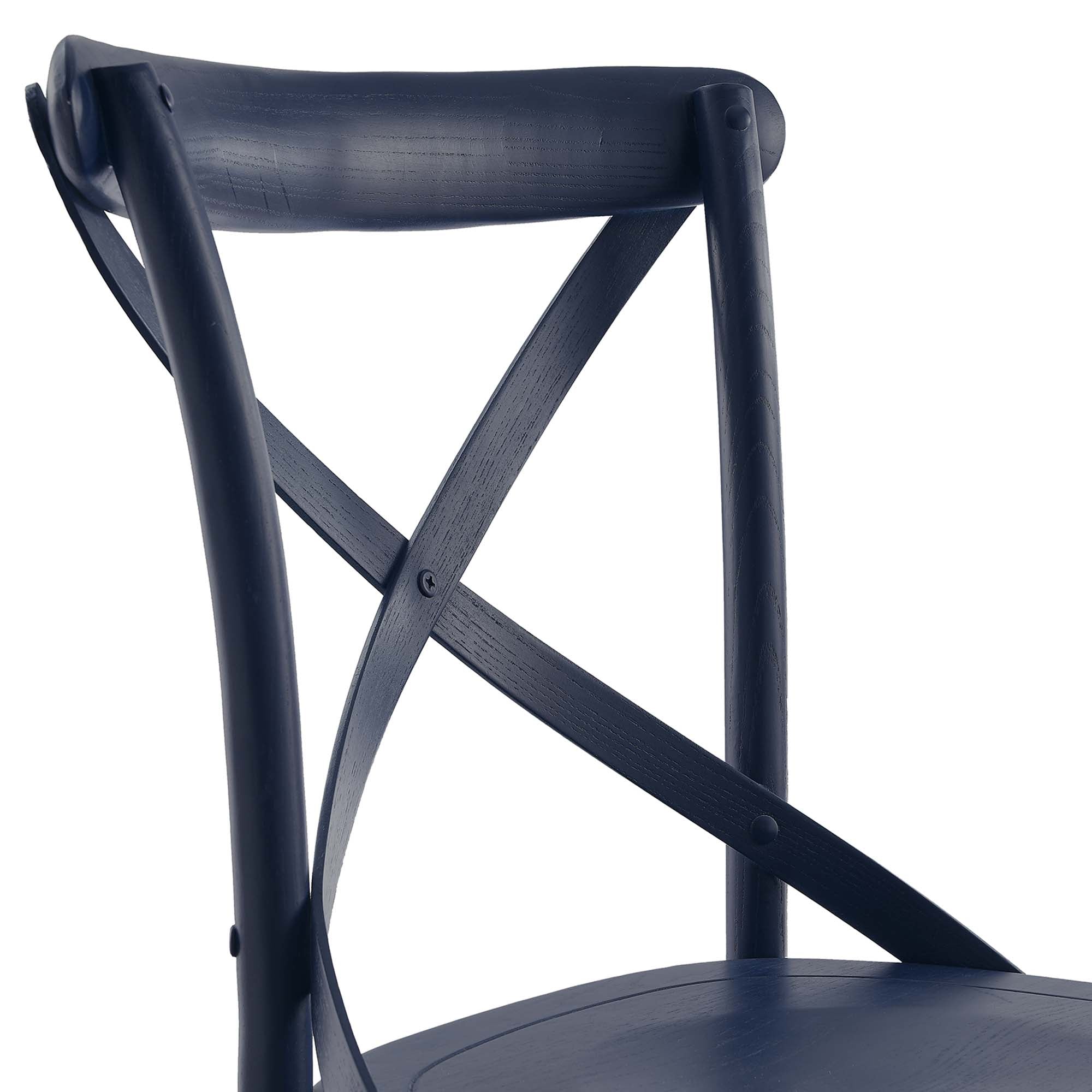 Gear Dining Side Chair, Midnight Blue