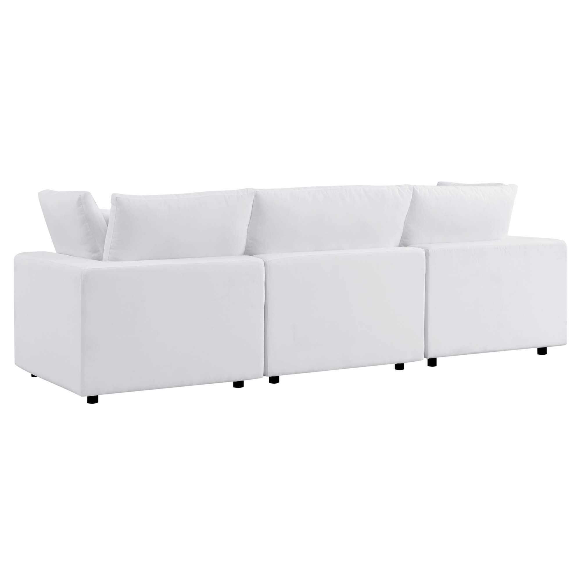 Commix Sunbrella® Outdoor Patio Sofa, White