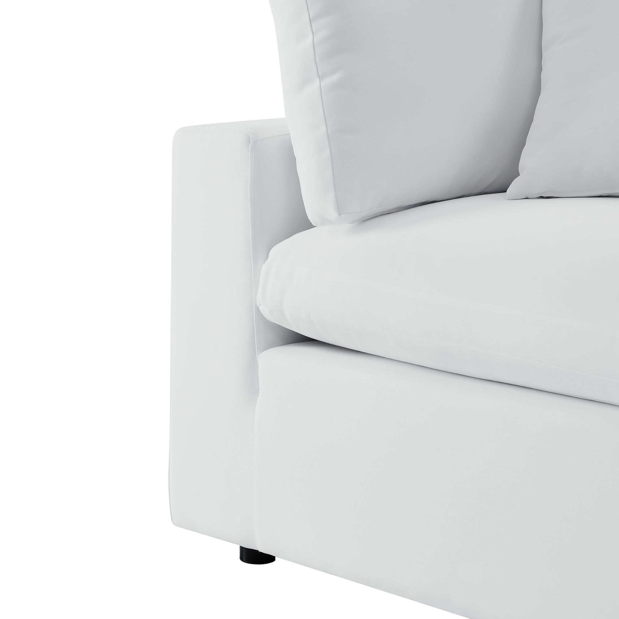 Commix 5-Piece Sunbrella® Outdoor Patio Sectional Sofa, White