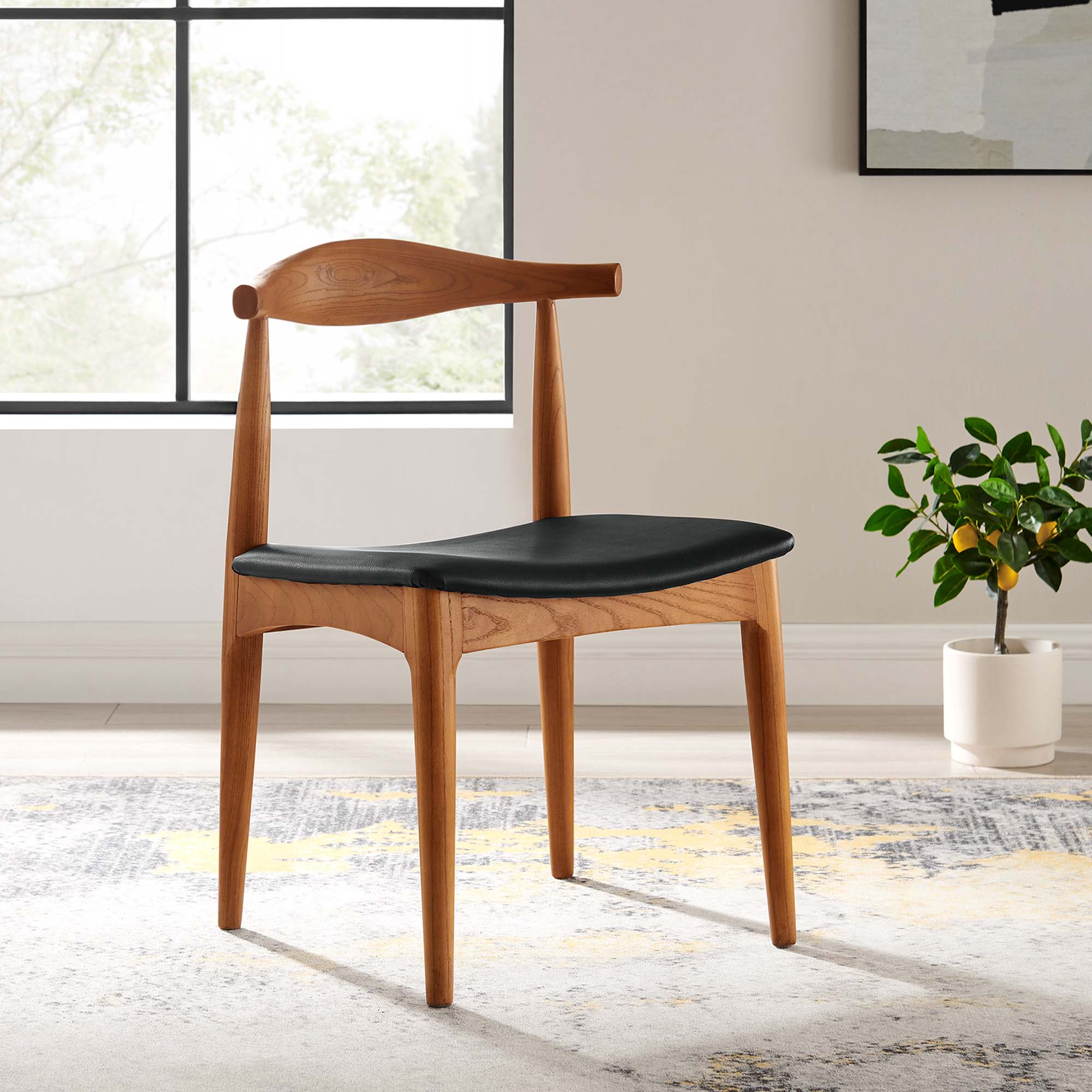 Tracy Dining Side Chair, Black