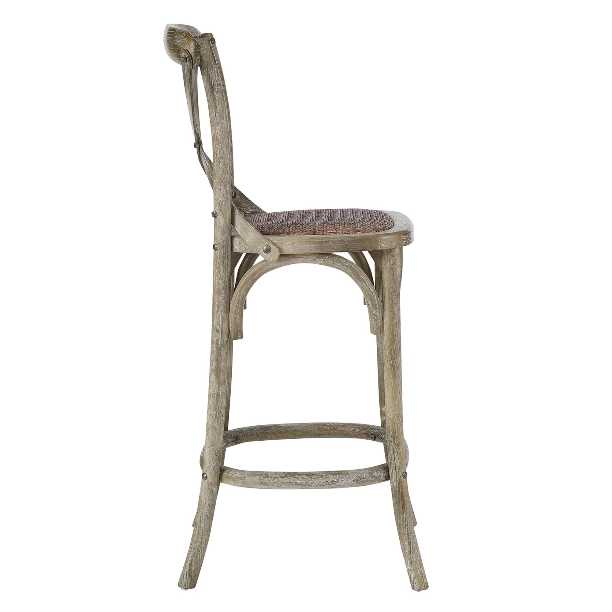 Gear Counter Stool, Gray