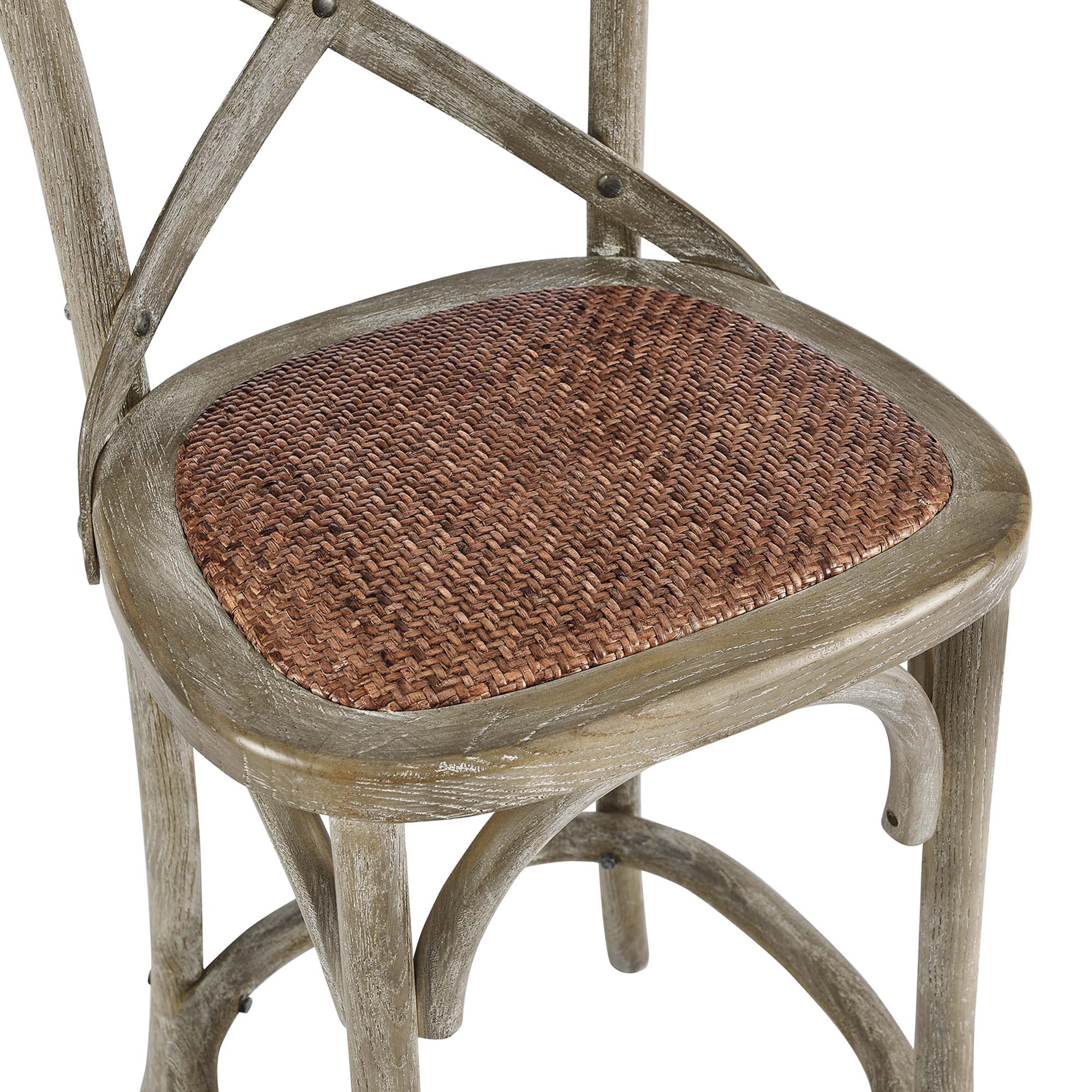 Gear Counter Stool, Gray