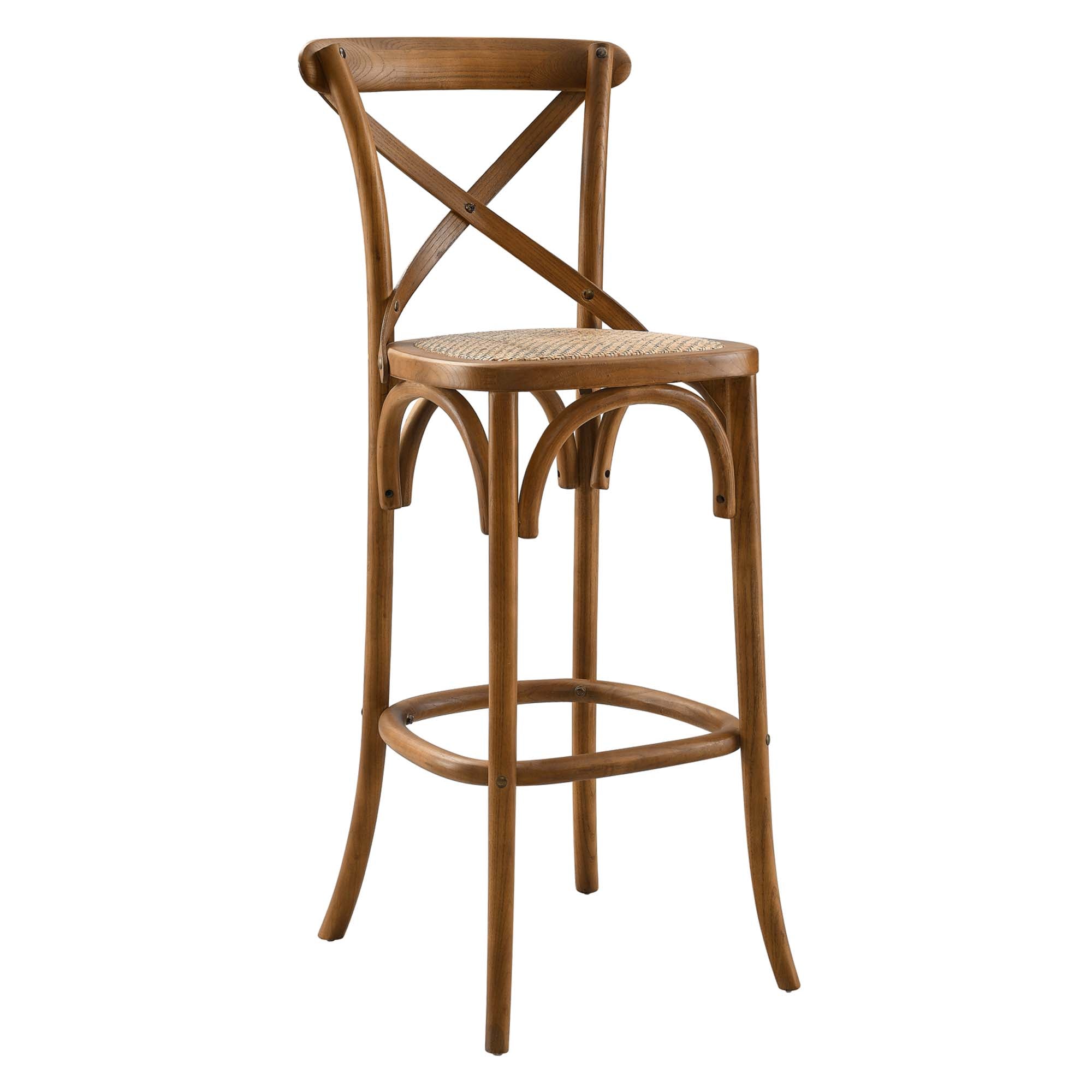 Gear Bar Stool, Walnut