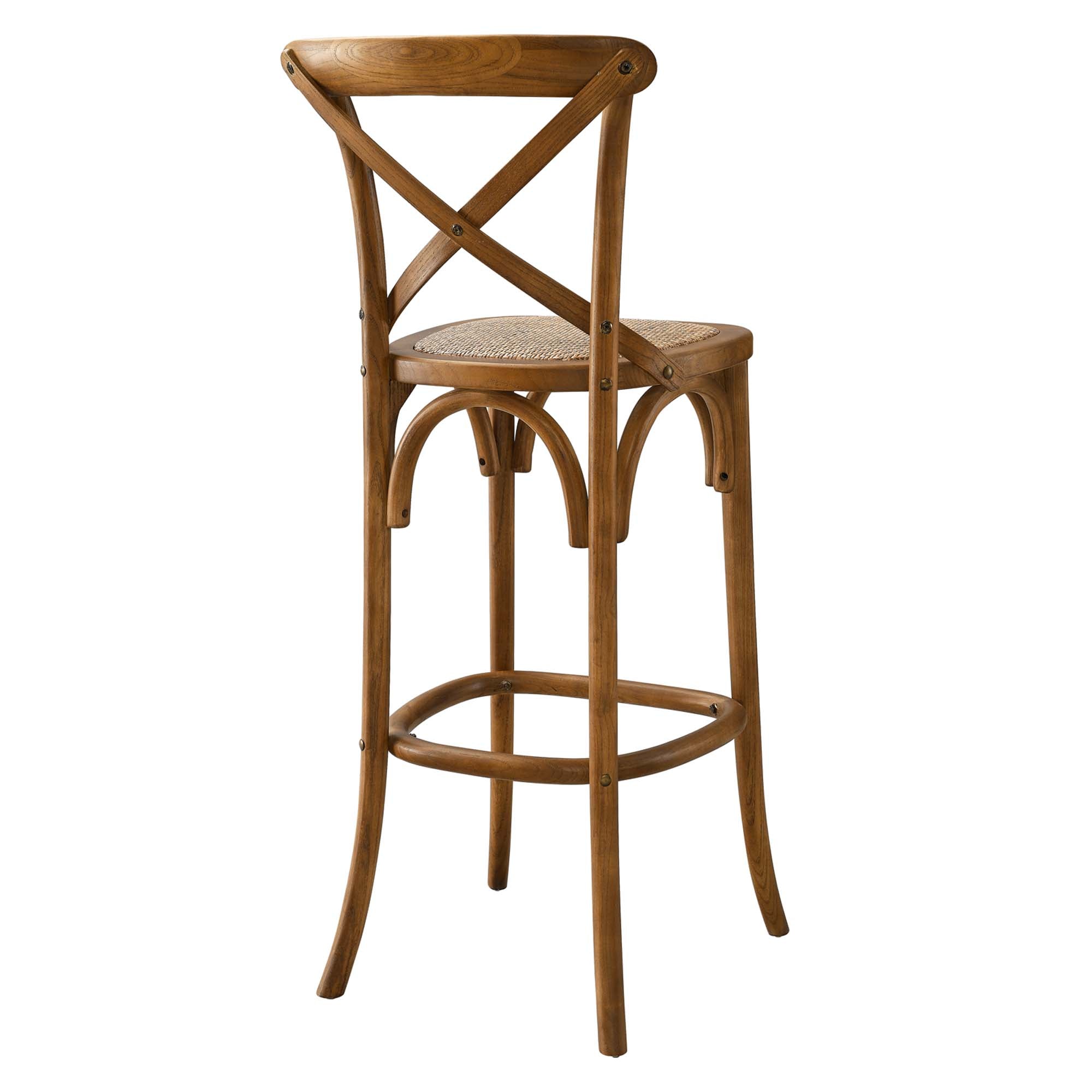 Gear Bar Stool, Walnut