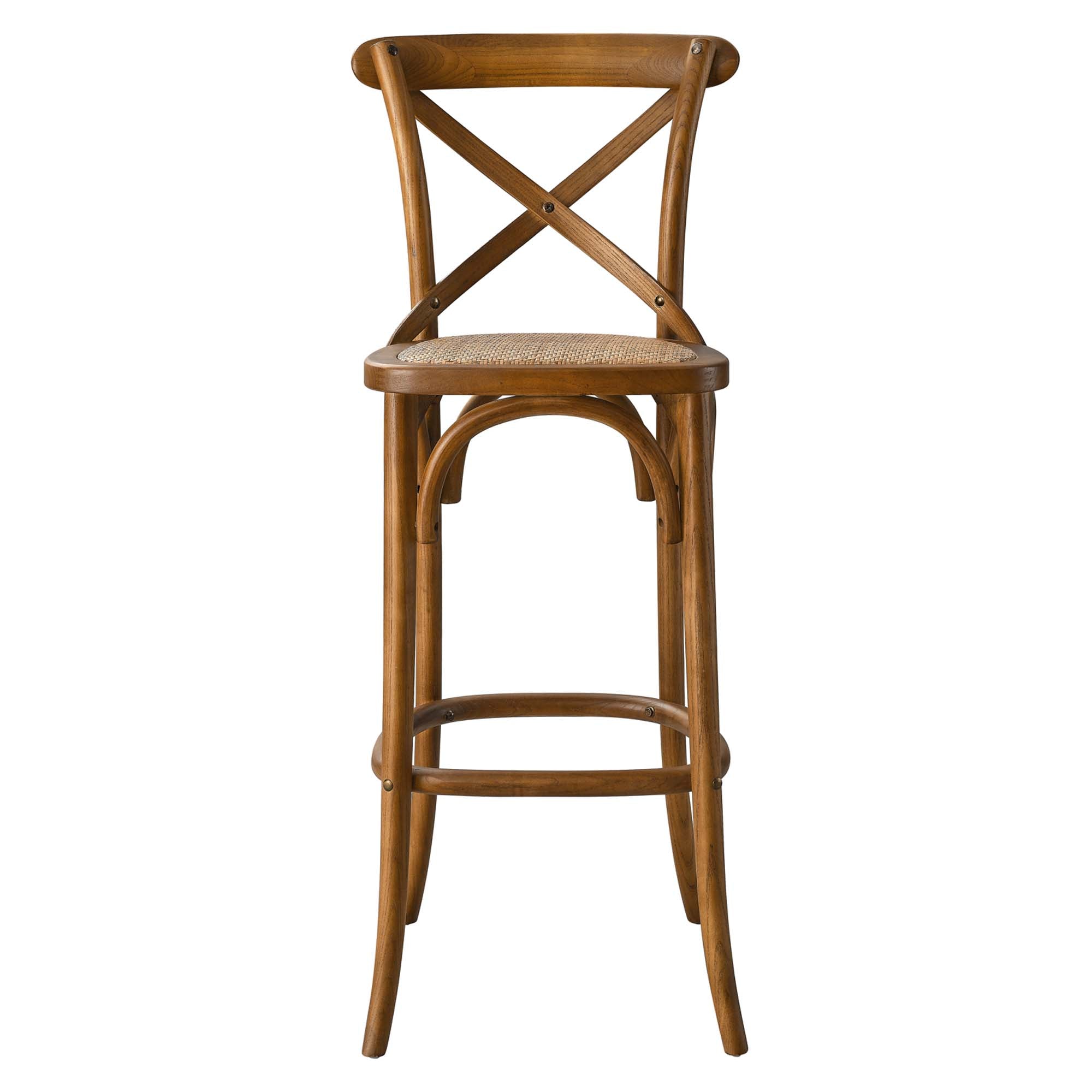 Gear Bar Stool, Walnut