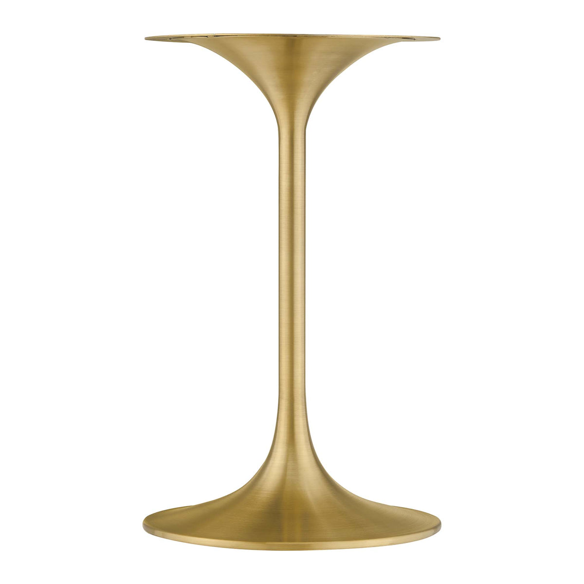 Lippa 20" Round Wood Side Table, Gold Walnut