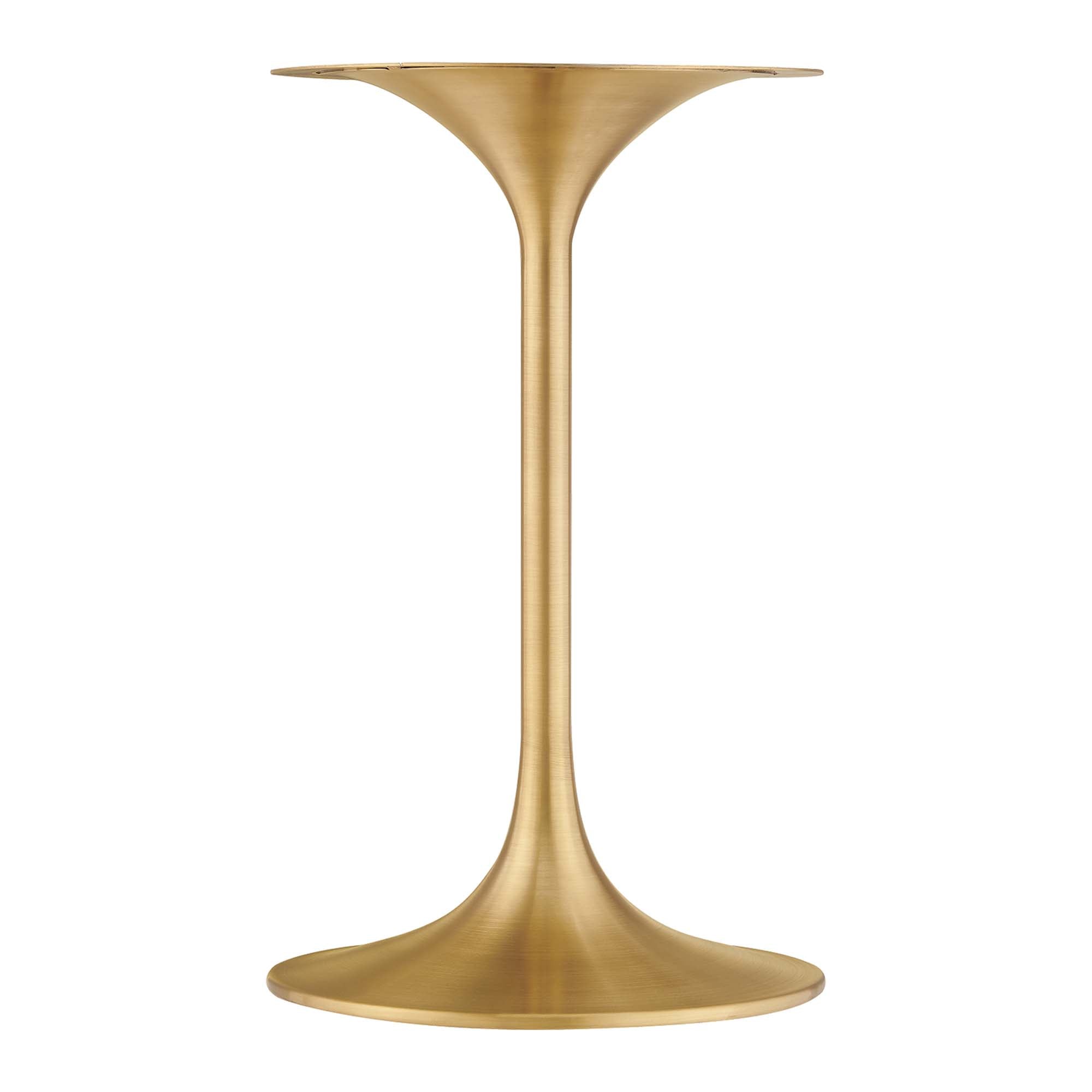 Lippa 20" Round Terrazzo Side Table, Gold Terrazzo
