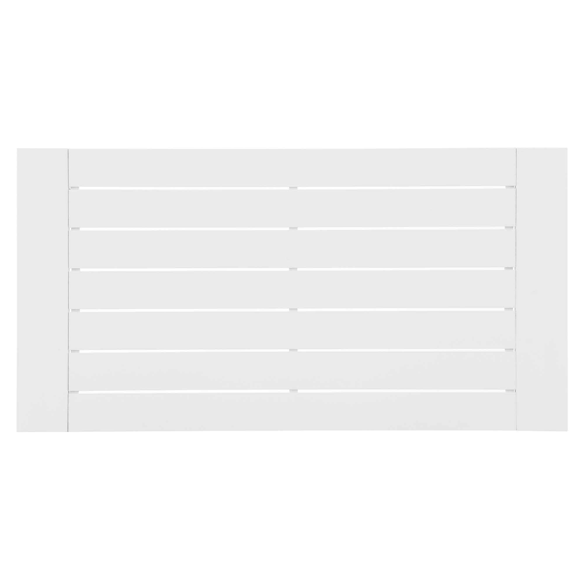 Tahoe 2-Piece Outdoor Patio Powder-Coated Aluminum Set, White White