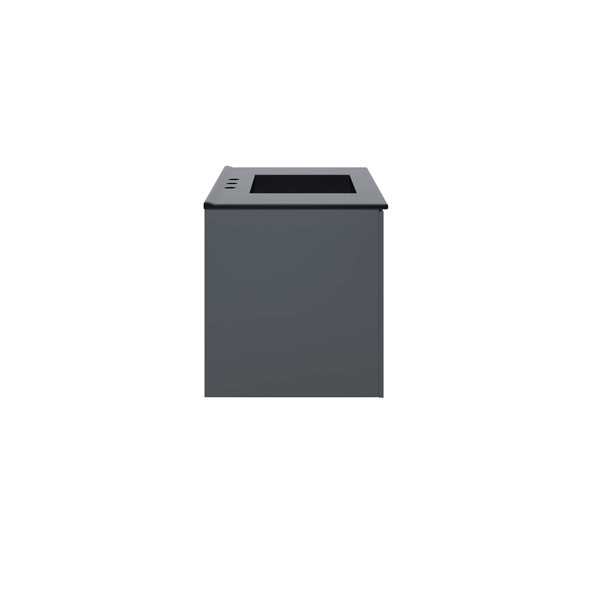 Vitality 36" Bathroom Vanity, Gray Black