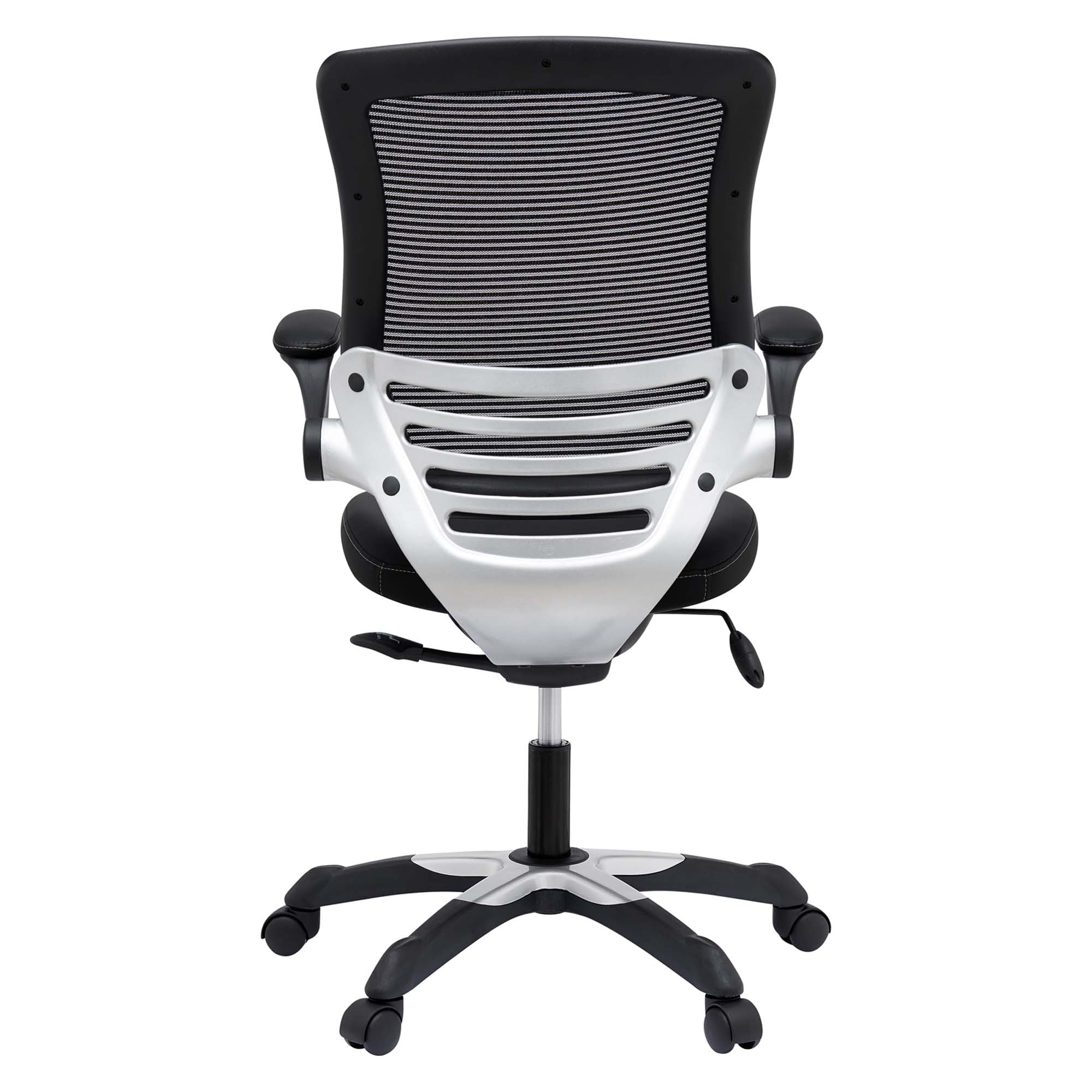 Edge Vinyl Office Chair, Black