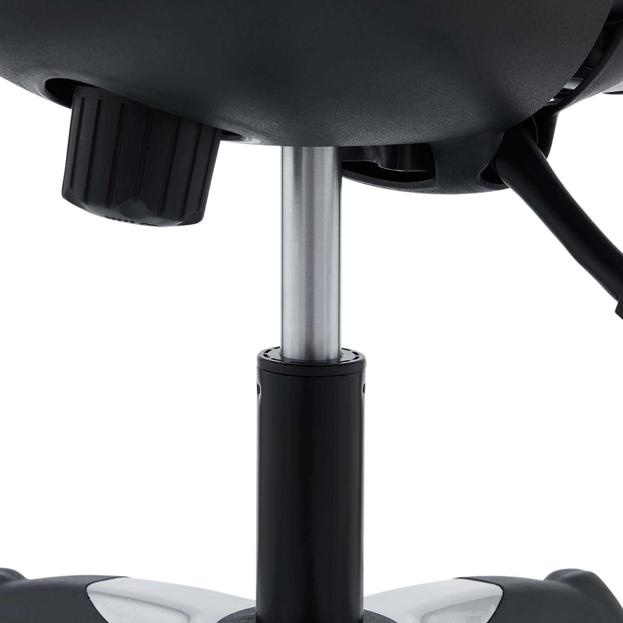 Edge Vinyl Office Chair, Black