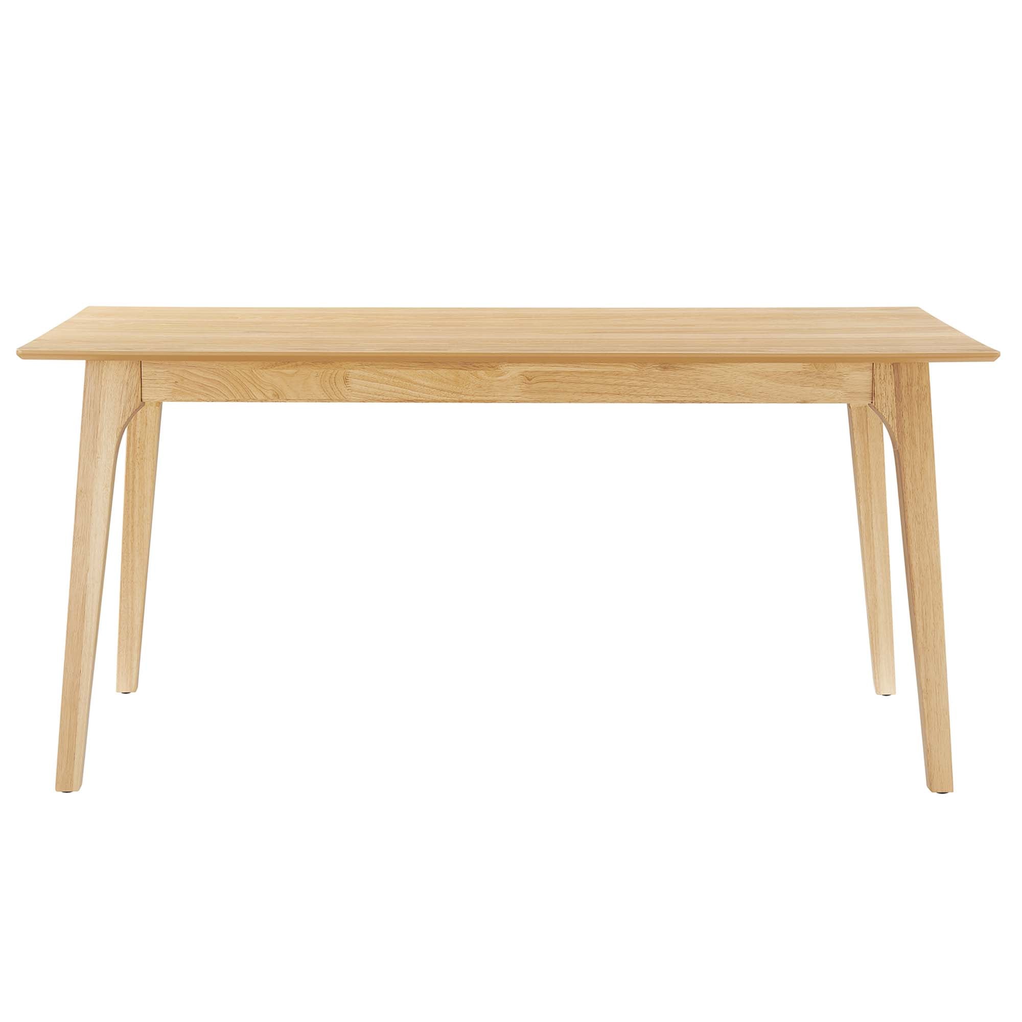 Juxtapose 63" Rectangle Dining Table, Oak Oak