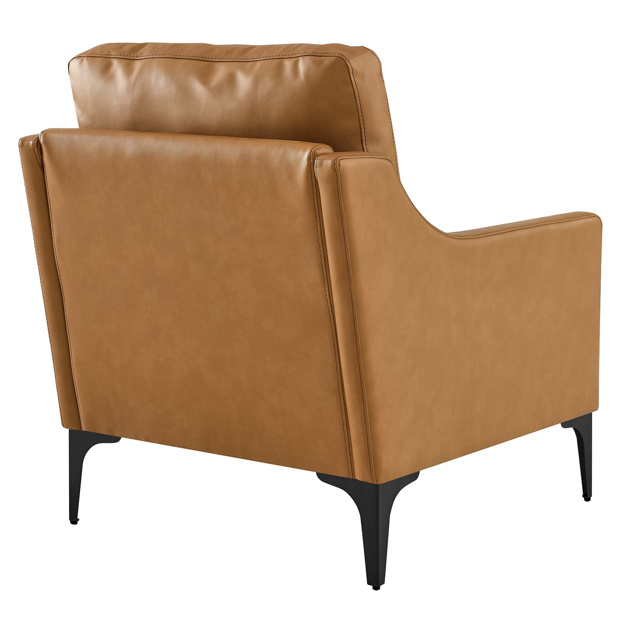 Corland Leather Armchair, Tan