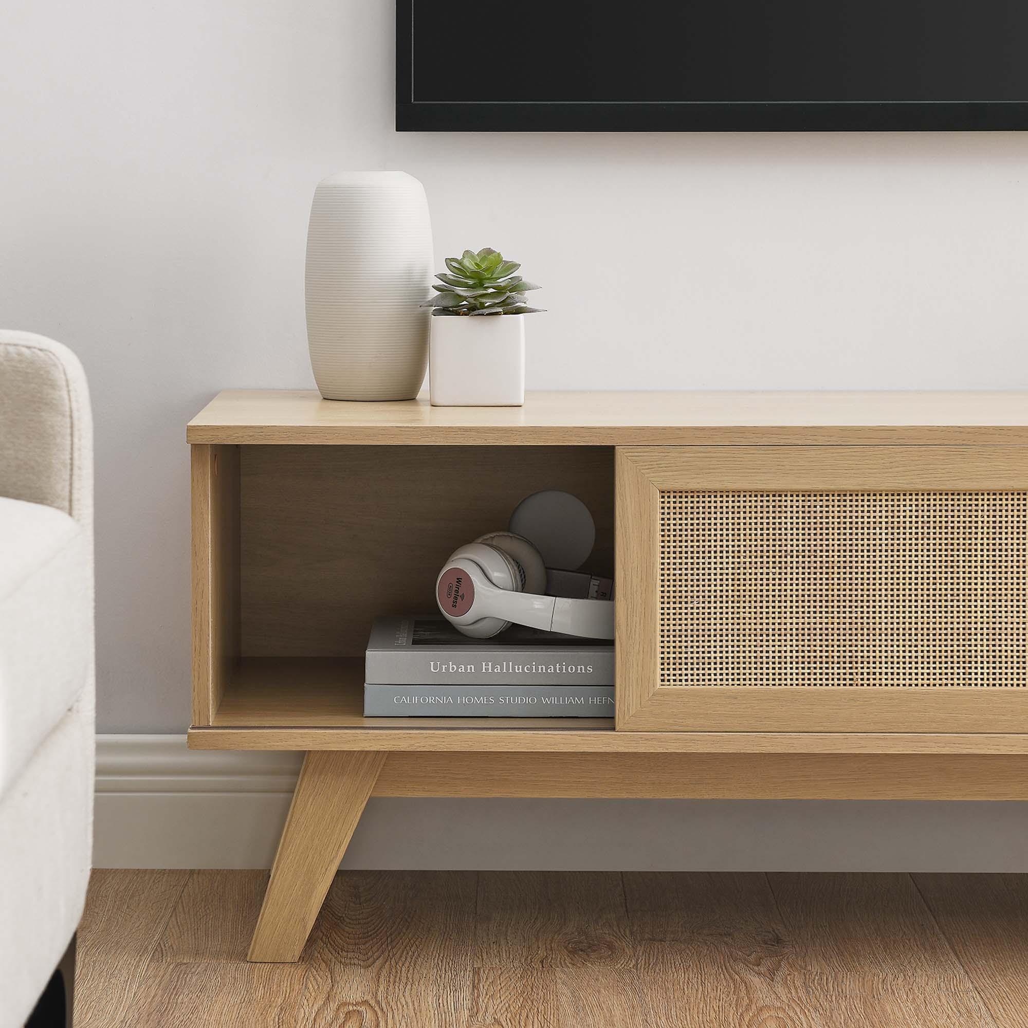 Soma 47" TV Stand, Oak
