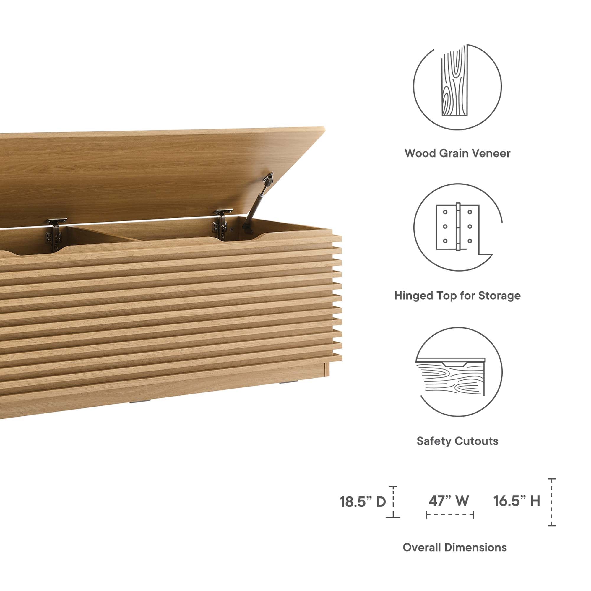Render Storage Bench, Oak