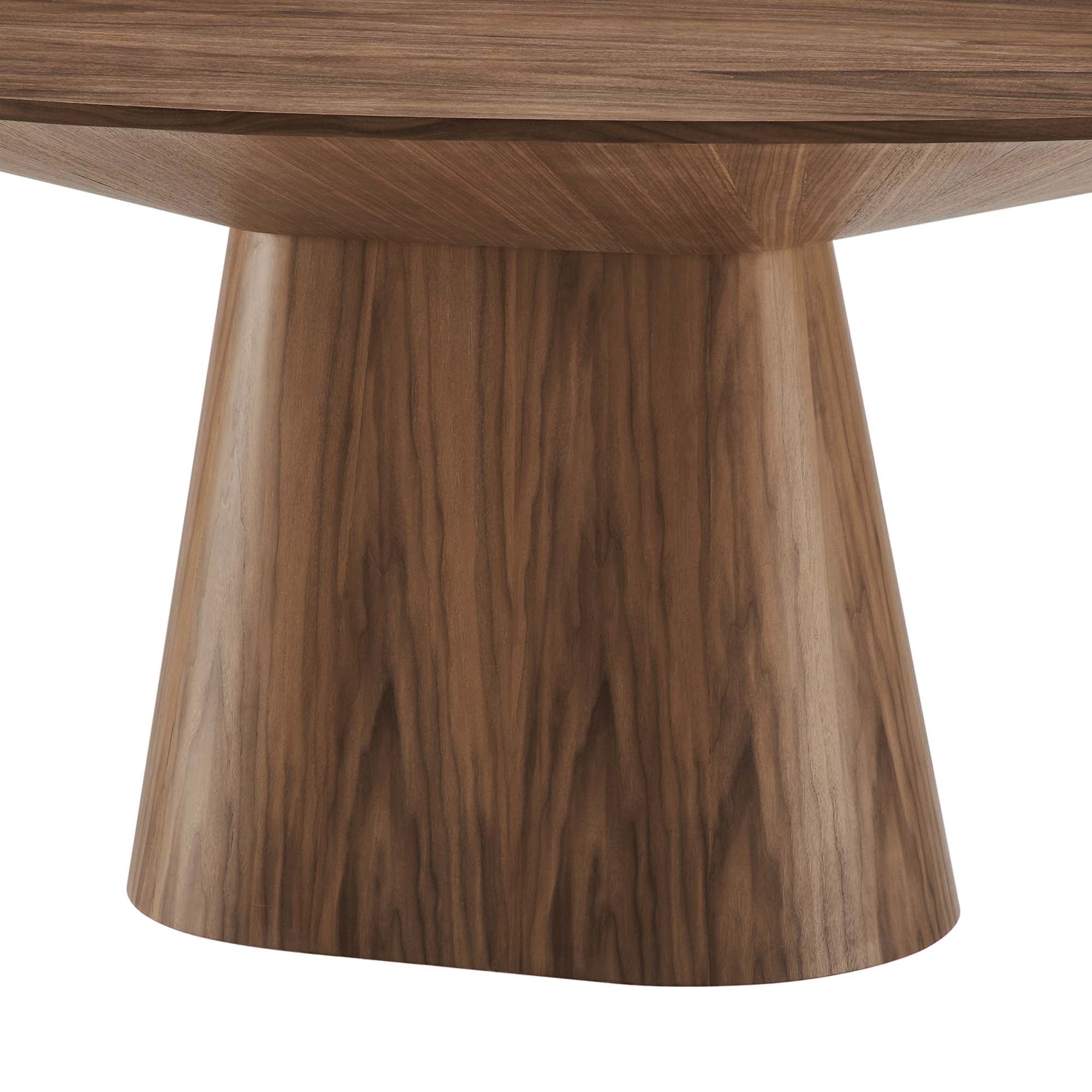 Provision 75" Oval Dining Table, Walnut