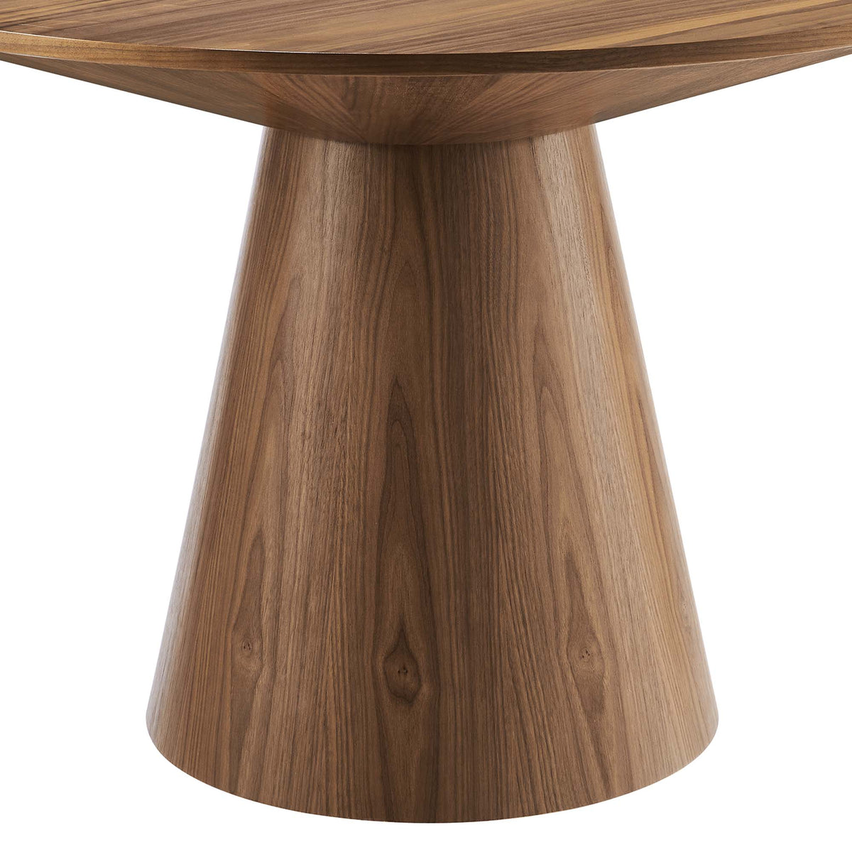 Provision 47" Round Dining Table, Walnut
