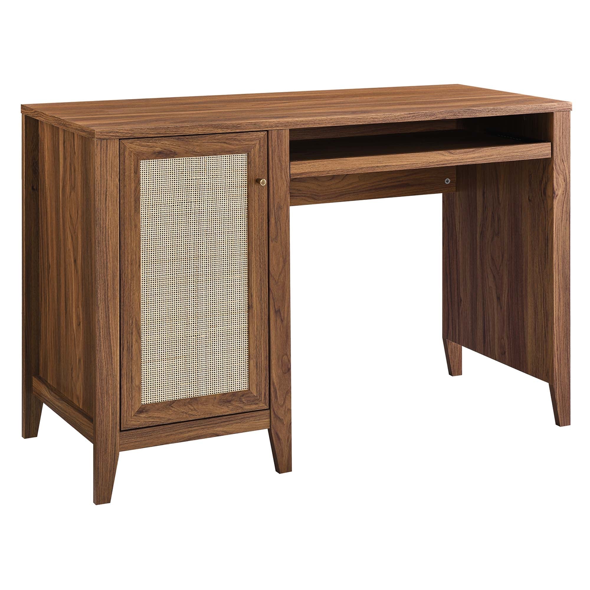 Soma 47" Office Desk, Walnut