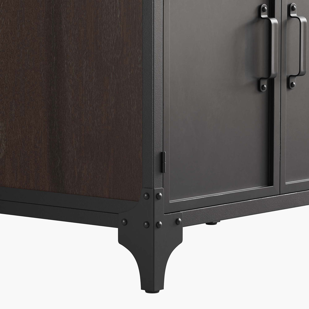 Steamforge 30" Bathroom Vanity Cabinet (Sink Basin Not Included), Black Walnut
