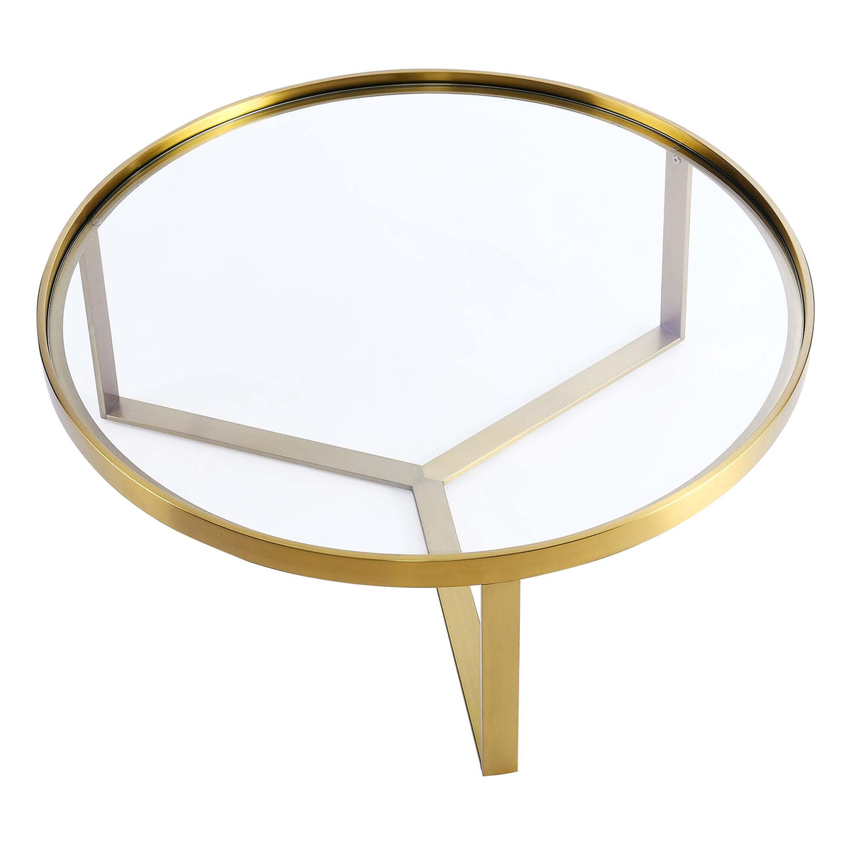 Relay Coffee Table, Gold