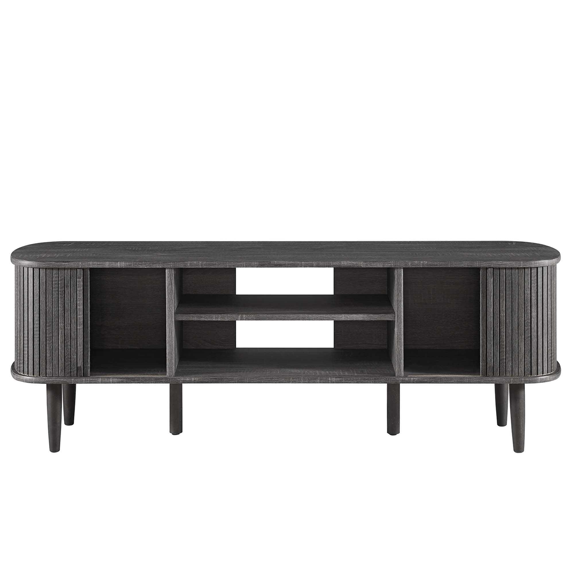 Contour 55" TV Stand, Charcoal