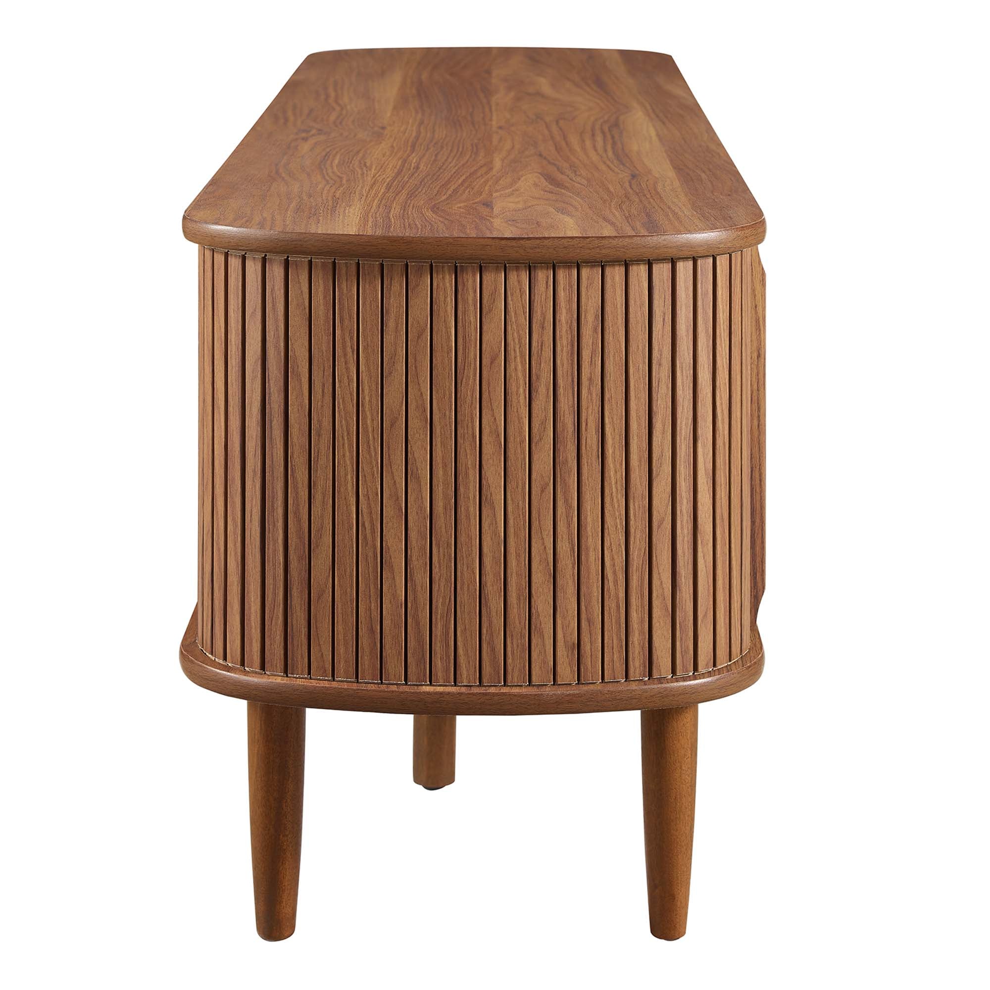 Contour 55" TV Stand, Walnut